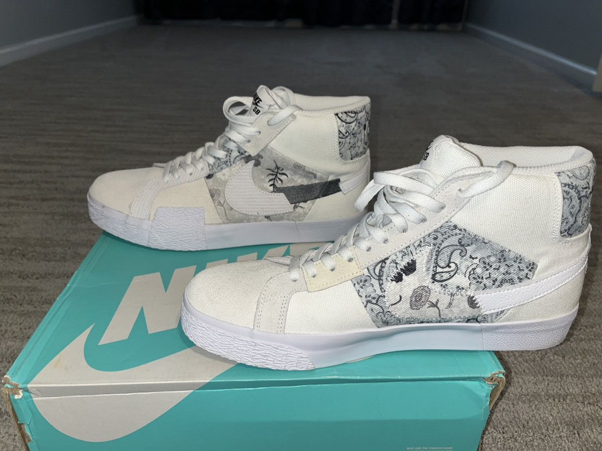 Nike Nike SB zoom blazer premium floral “paisley pack” size 10 Size US 10 / EU 43 - 2 Thumbnail