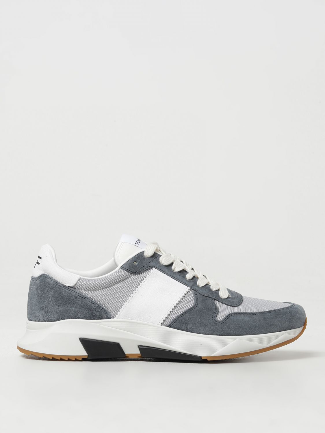 image of Tom Ford Sneakers Men Silver (Size 12)