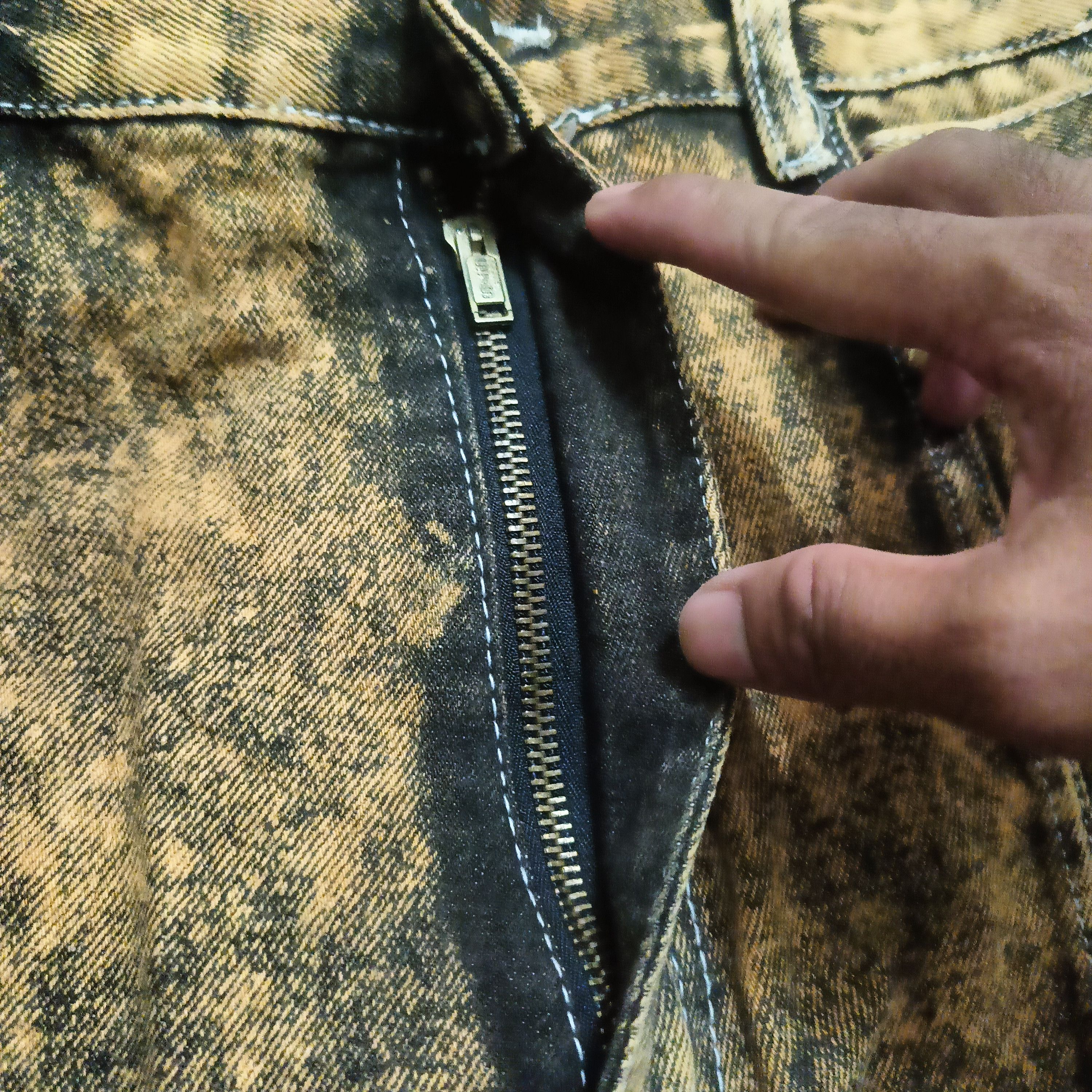 Japanese Brand Rare Retro Vintage Abadini by Chicabadi Distressed Jeans Size US 34 / EU 50 - 3 Thumbnail