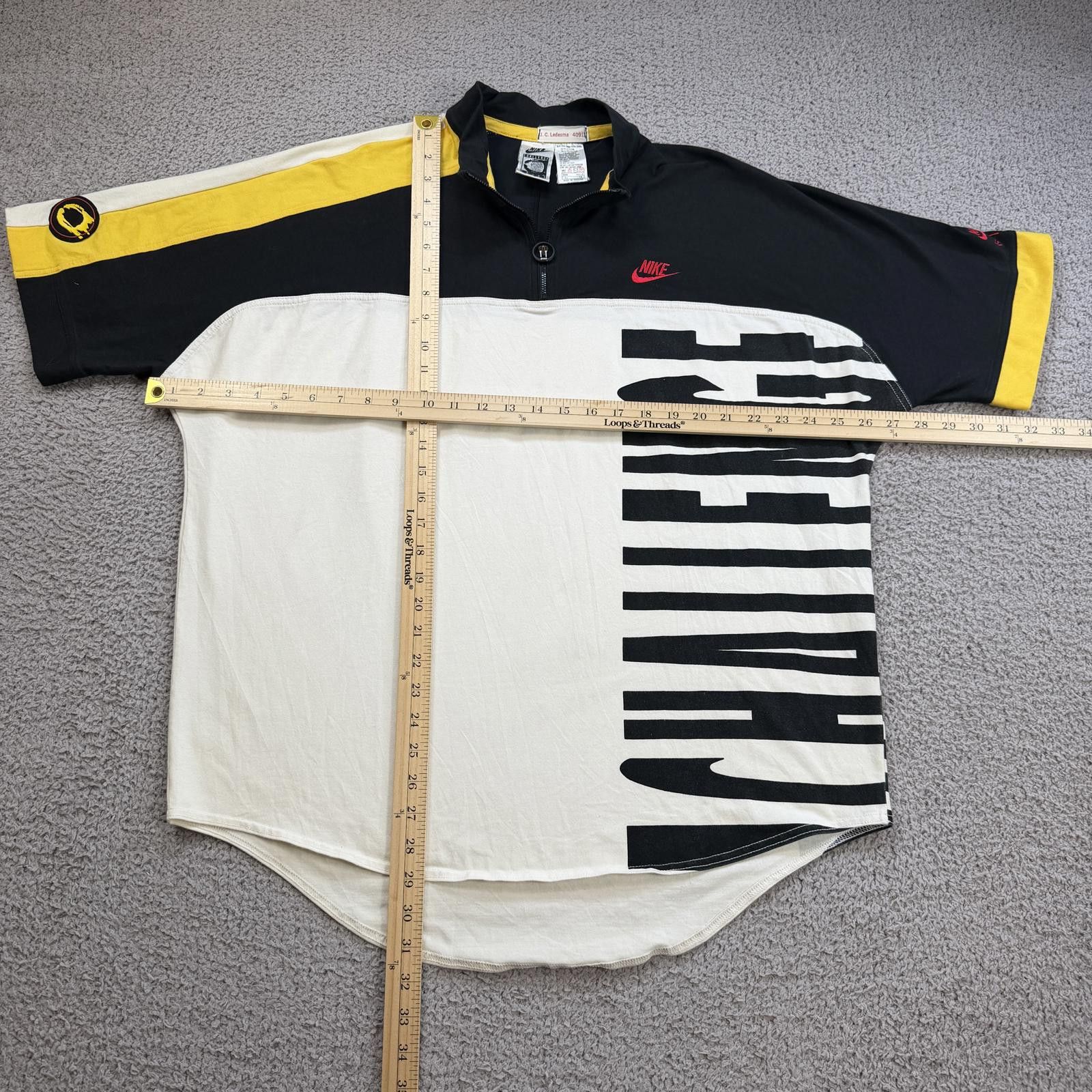 Nike Vintage 90s Nike Challenge Shirt Mens XL Tennis Andre Agassi Size US XL / EU 56 / 4 - 3 Thumbnail