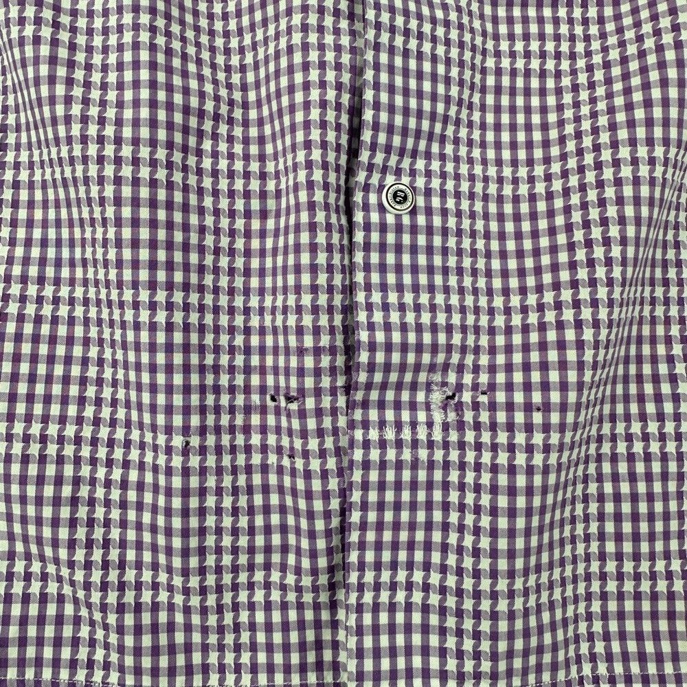 Robert Graham Robert Graham Long Sleeve Squared Pattern Dress Up Men’s Si Size US XL / EU 56 / 4 - 8 Thumbnail