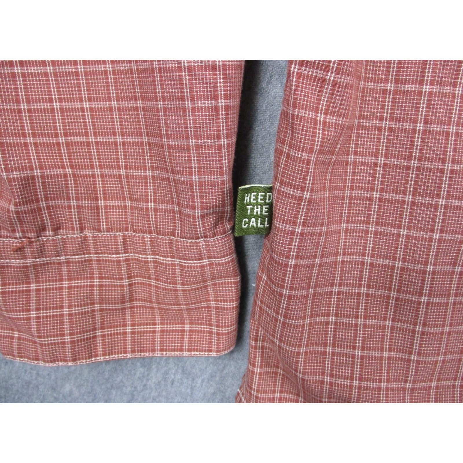 Howler Brothers Howler Brothers Shirt Mens M Red Plaid Button Long Sleeve Zip Monkey Logo Size US M / EU 48-50 / 2 - 7 Thumbnail