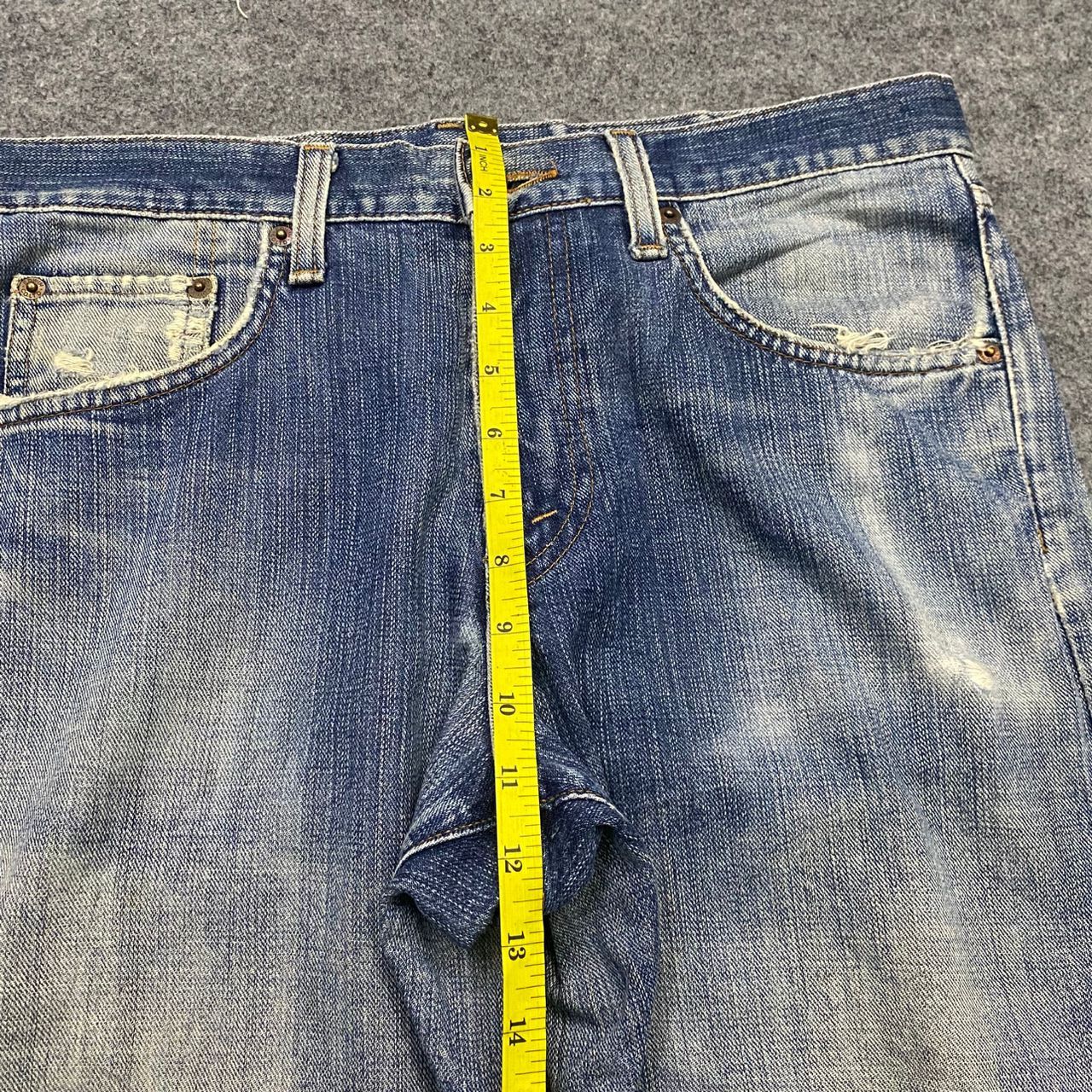 Edwin 💥Best Offer💥Vintage Edwin 503 Distressed Denim Size US 34 / EU 50 - 5 Thumbnail