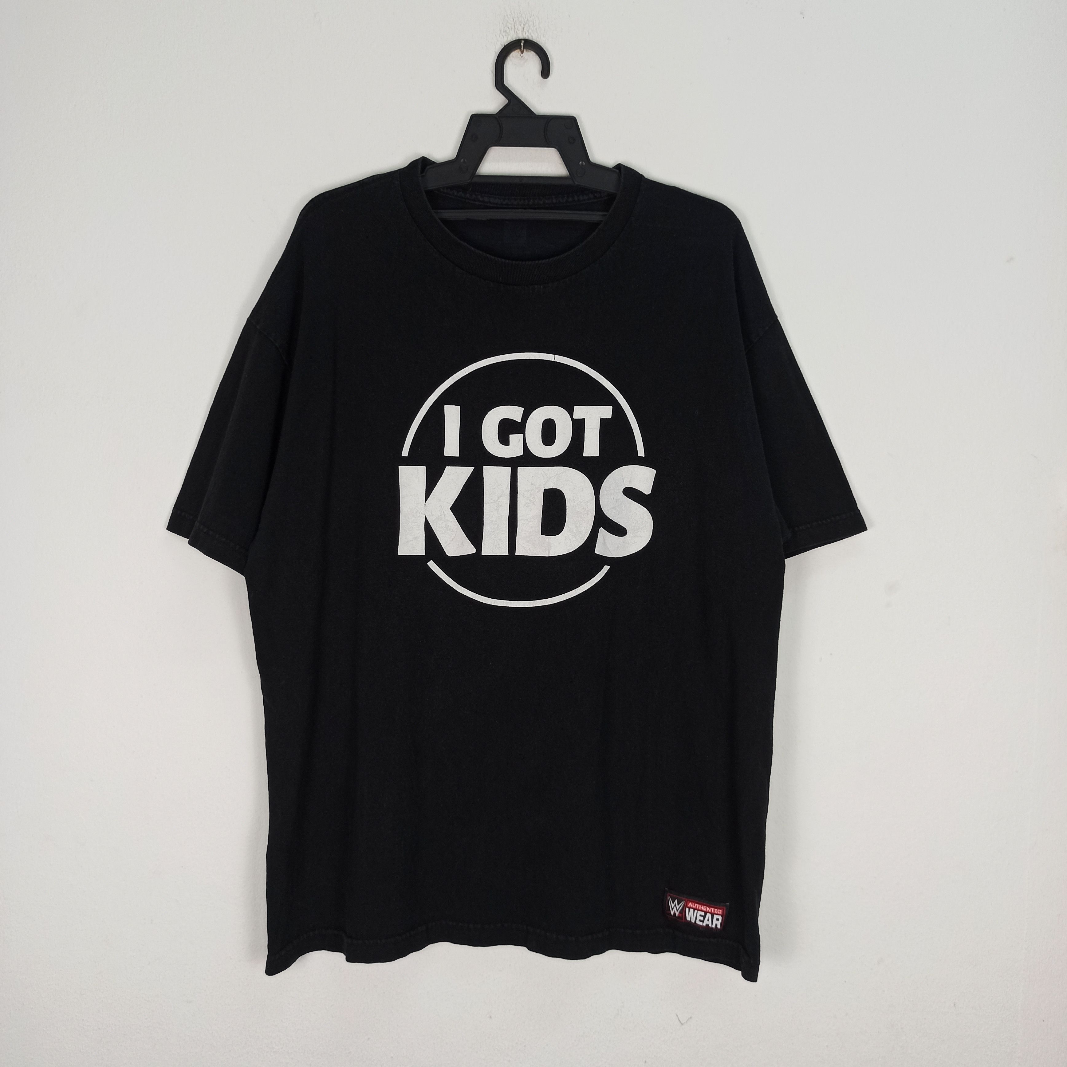 WCW/nWo × WWF Heath Slater I Got Kids Shirt Promo WWF Size US XL / EU 56 / 4 - 1 Thumbnail