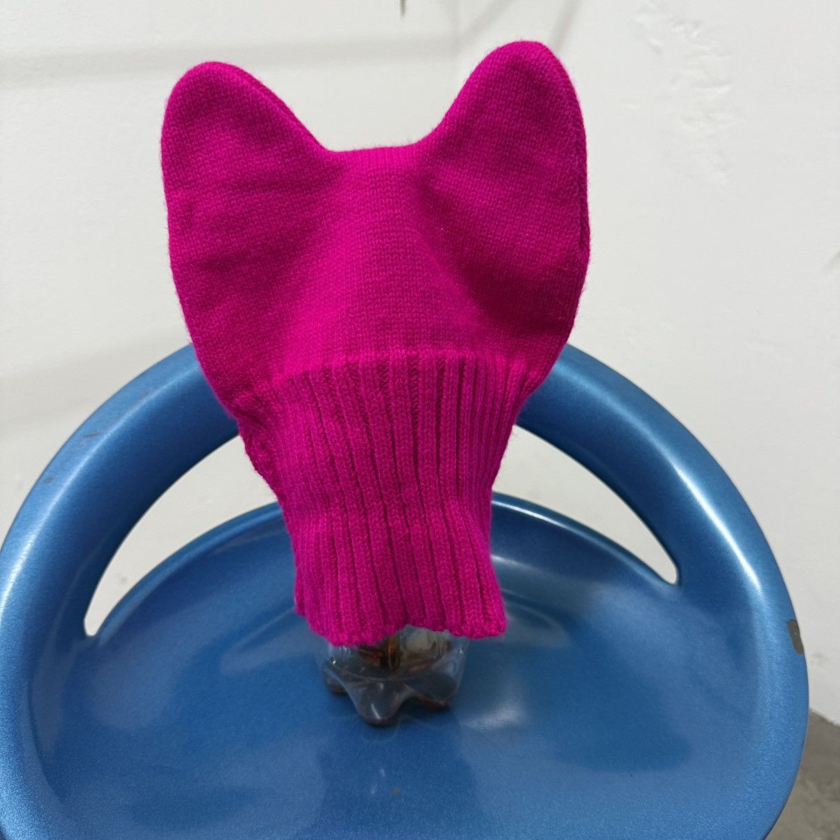Japanese Brand Unknown Bunny Ear Beanie inspired cdg Size ONE SIZE - 2 Thumbnail