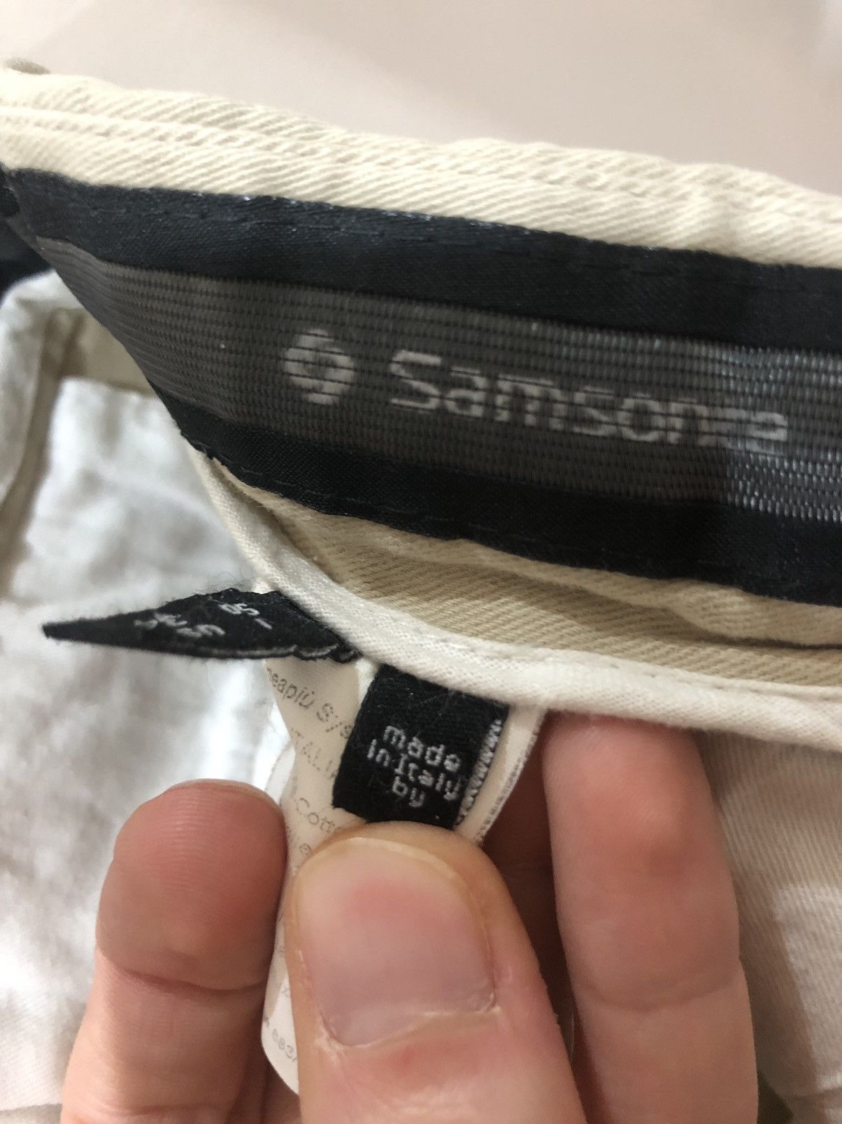 Neil Barrett × Samsonite Sansonite Travel Wear Collection beige pants Size US 32 / EU 48 - 7 Thumbnail