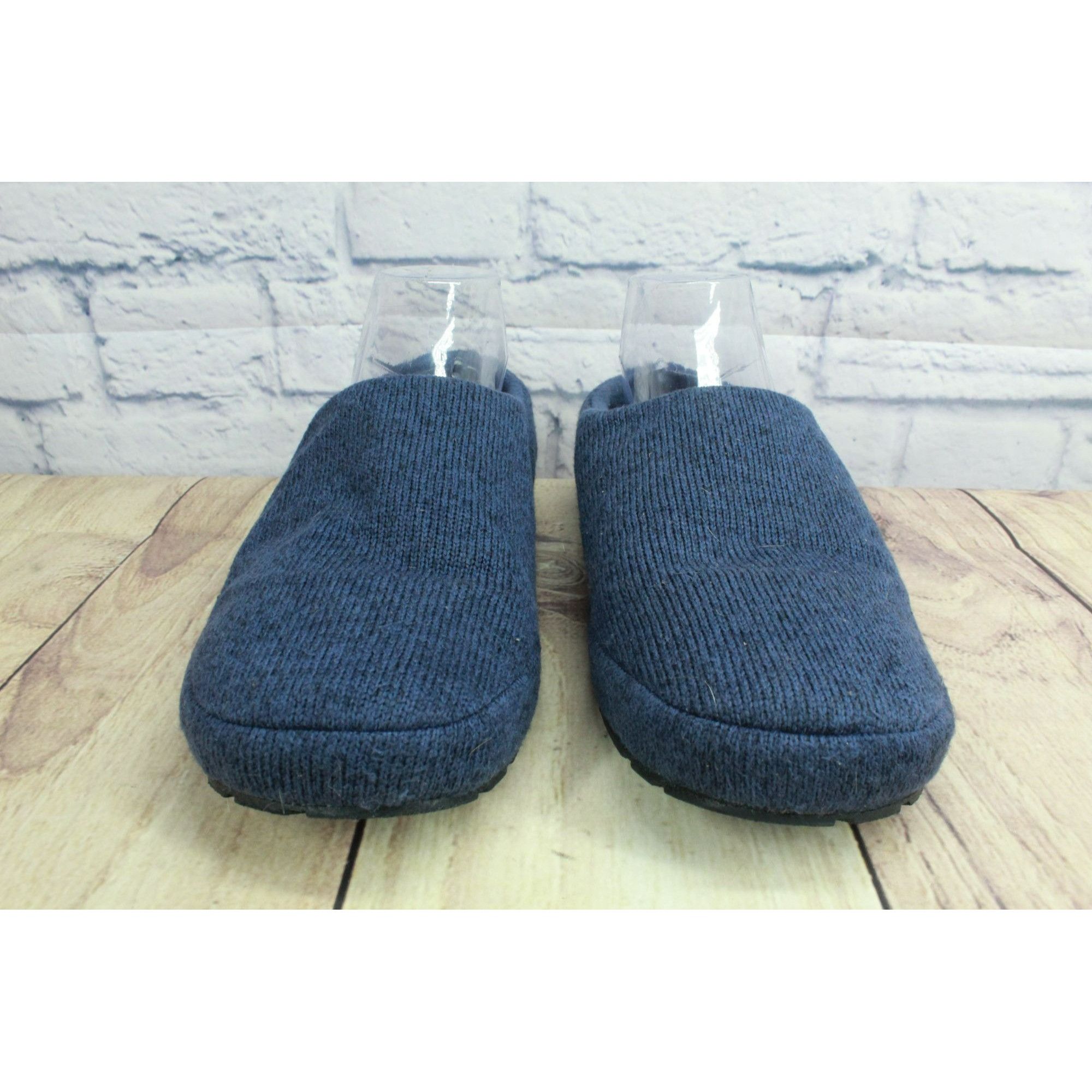 L.L. Bean LL Bean Womens Sweater Fleece Lined Slipper Scuffs Size US 10 / IT 40 - 4 Thumbnail