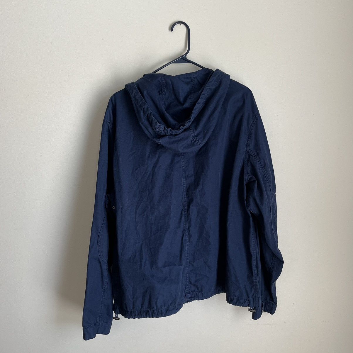 Polo Ralph Lauren × RRL Ralph Lauren × Vintage Vintage Polo Ralph Lauren Navy Hooded Jacket Rare Large Size US L / EU 52-54 / 3 - 3 Thumbnail