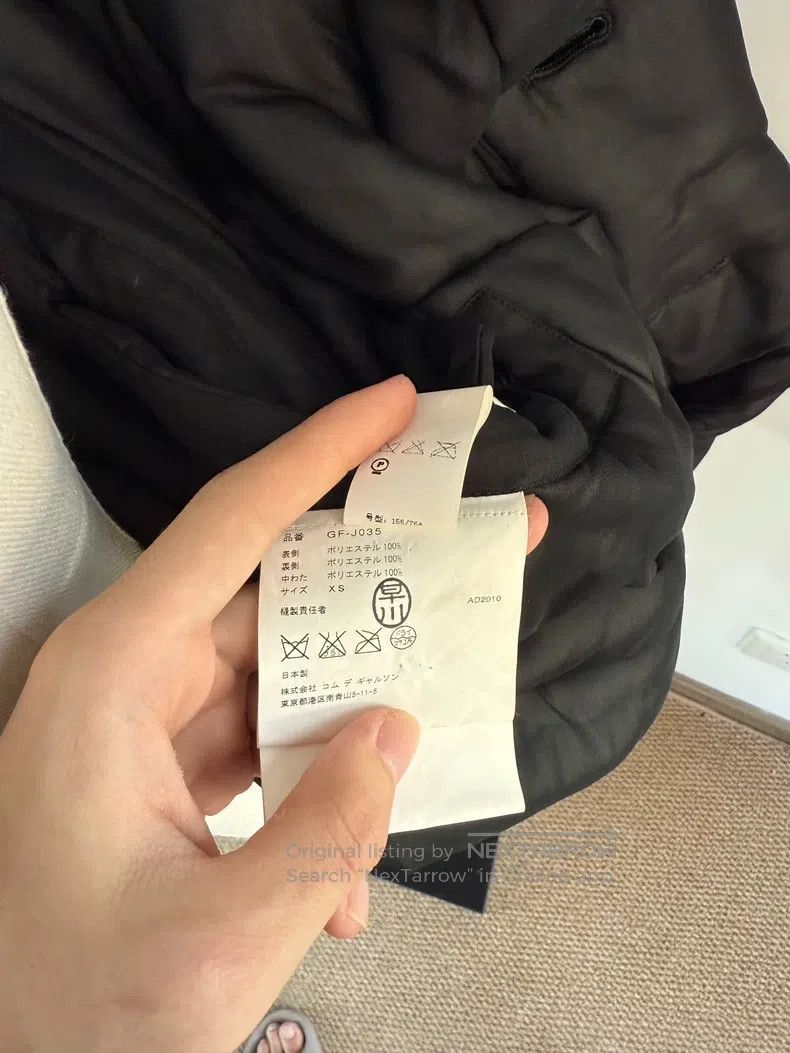 Comme des Garcons Comme Des Garcons Twisted cloak down jacket Size XS / US 0-2 / IT 36-38 - 7 Thumbnail