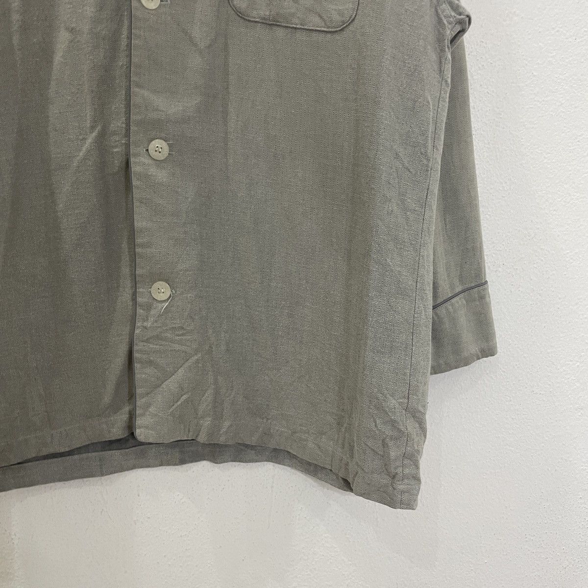 Celine Vintage Celine Homme Button Ups Tee Size US L / EU 52-54 / 3 - 2 Thumbnail