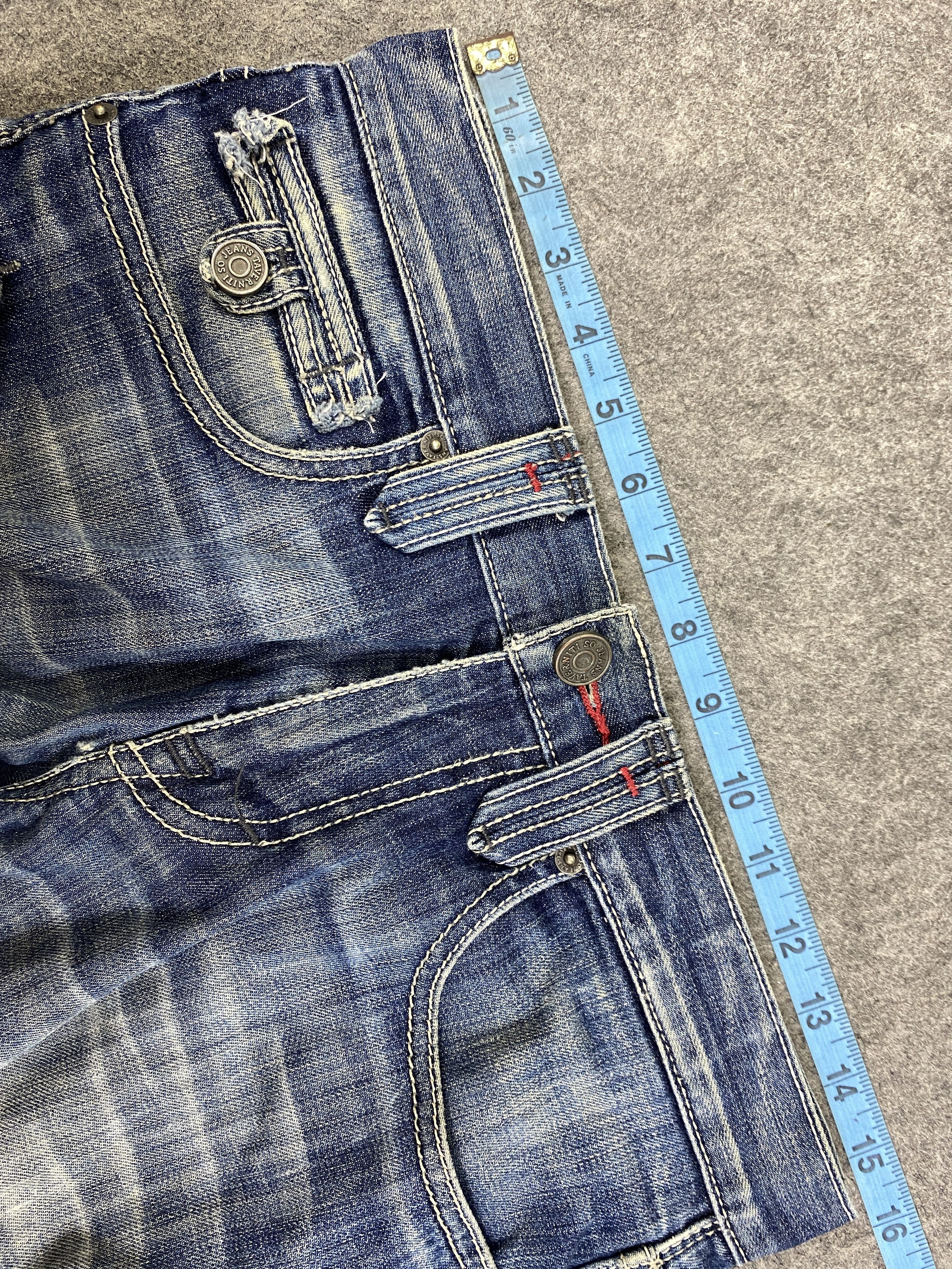 If Six Was Nine Vintage Jimmy Tavertini Flare Jeans 31x30 - JN3273 Size US 31 - 5 Thumbnail