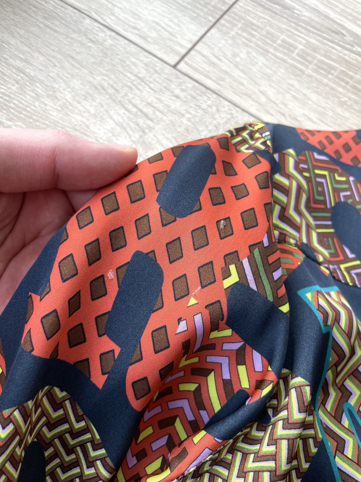 Missoni Missoni Sport Monogram Button Long Sleeve Viscose Shirt Size US M / EU 48-50 / 2 - 13 Thumbnail