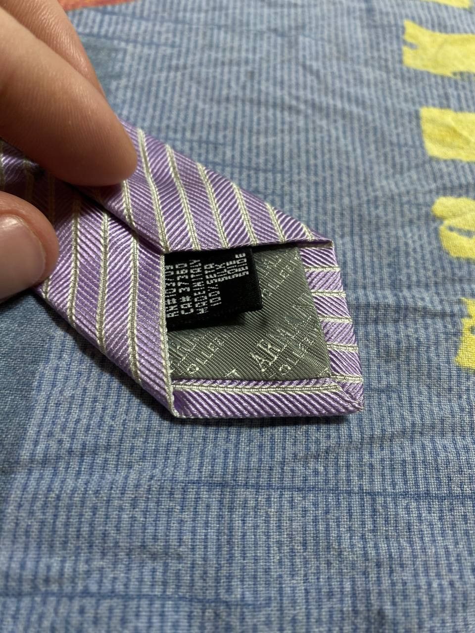 Armani Vintage Georgio Armani Men's Tie Size ONE SIZE - 6 Thumbnail
