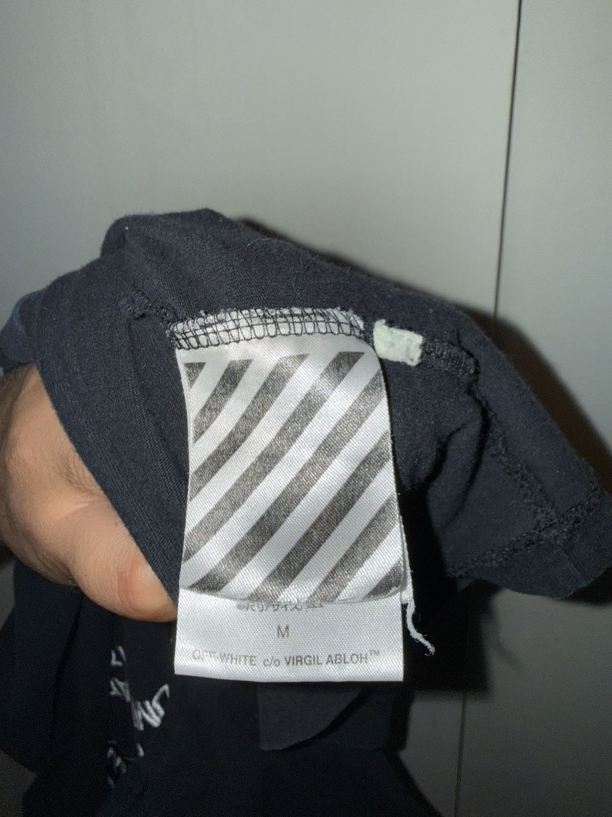 Off-White Off-White SS17 "Ford Work" Embroidered Logo T-Shirt - Black Size US M / EU 48-50 / 2 - 5 Thumbnail