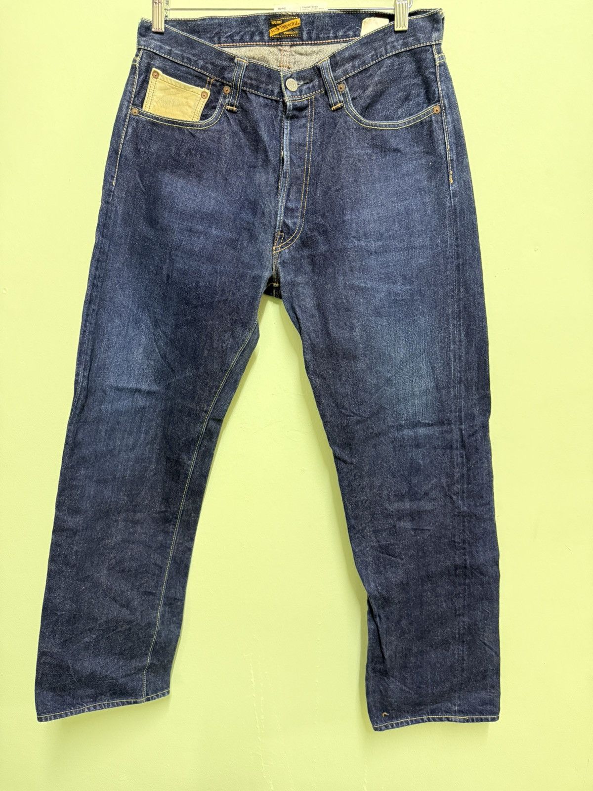 Indian Motorcycle Indian Motorcycle Selvage Jeans Leather Pocket Size US 32 / EU 48 - 1 Thumbnail