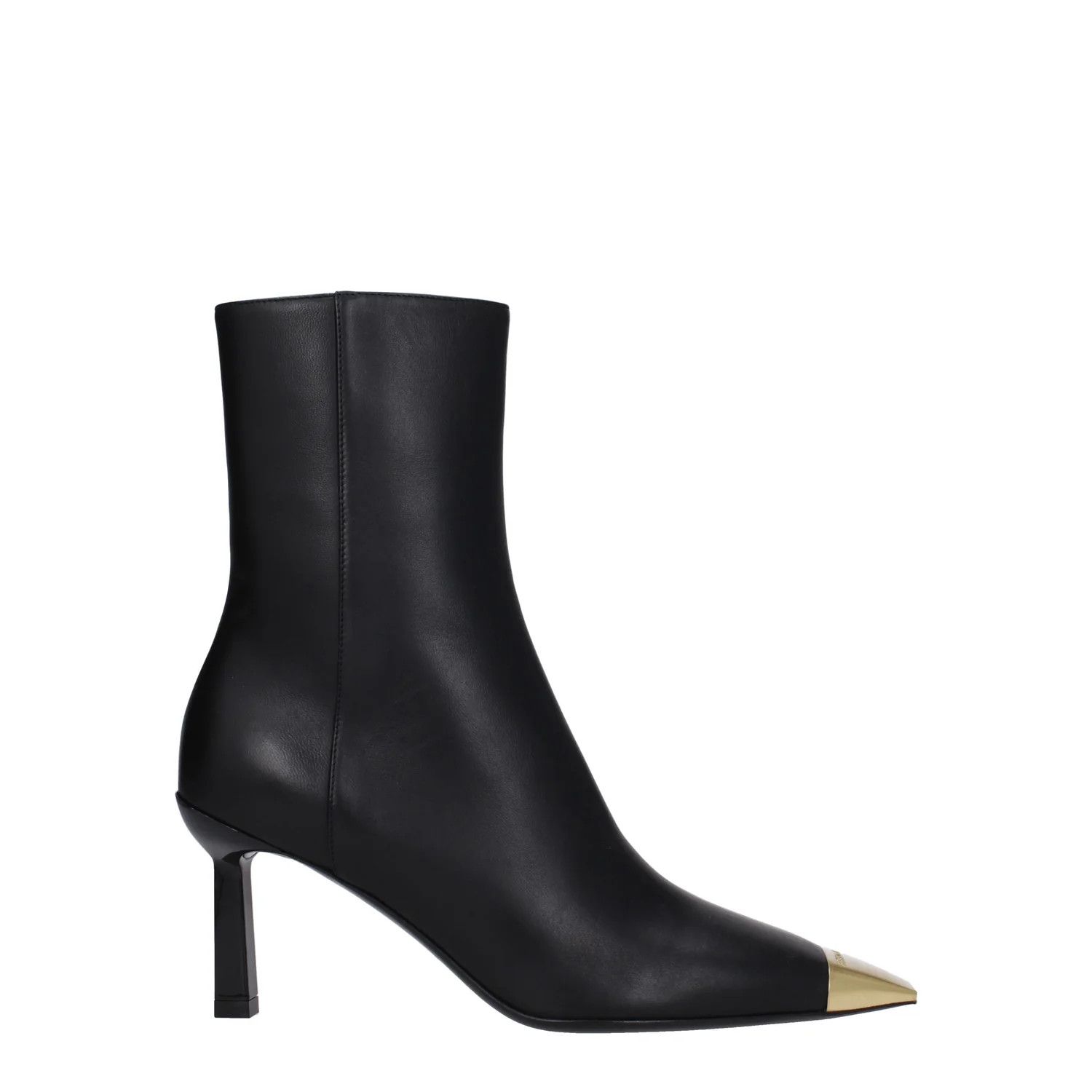 Salvatore Ferragamo o1s1rm0824 Amelia Leather Boots in Black Size US 6.5 / IT 36.5 - 1 Thumbnail