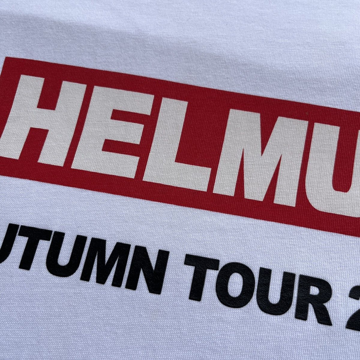 Helmut Lang Helmut Lang Autumn Tour 2018 Tshirt Size US S / EU 44-46 / 1 - 9 Thumbnail