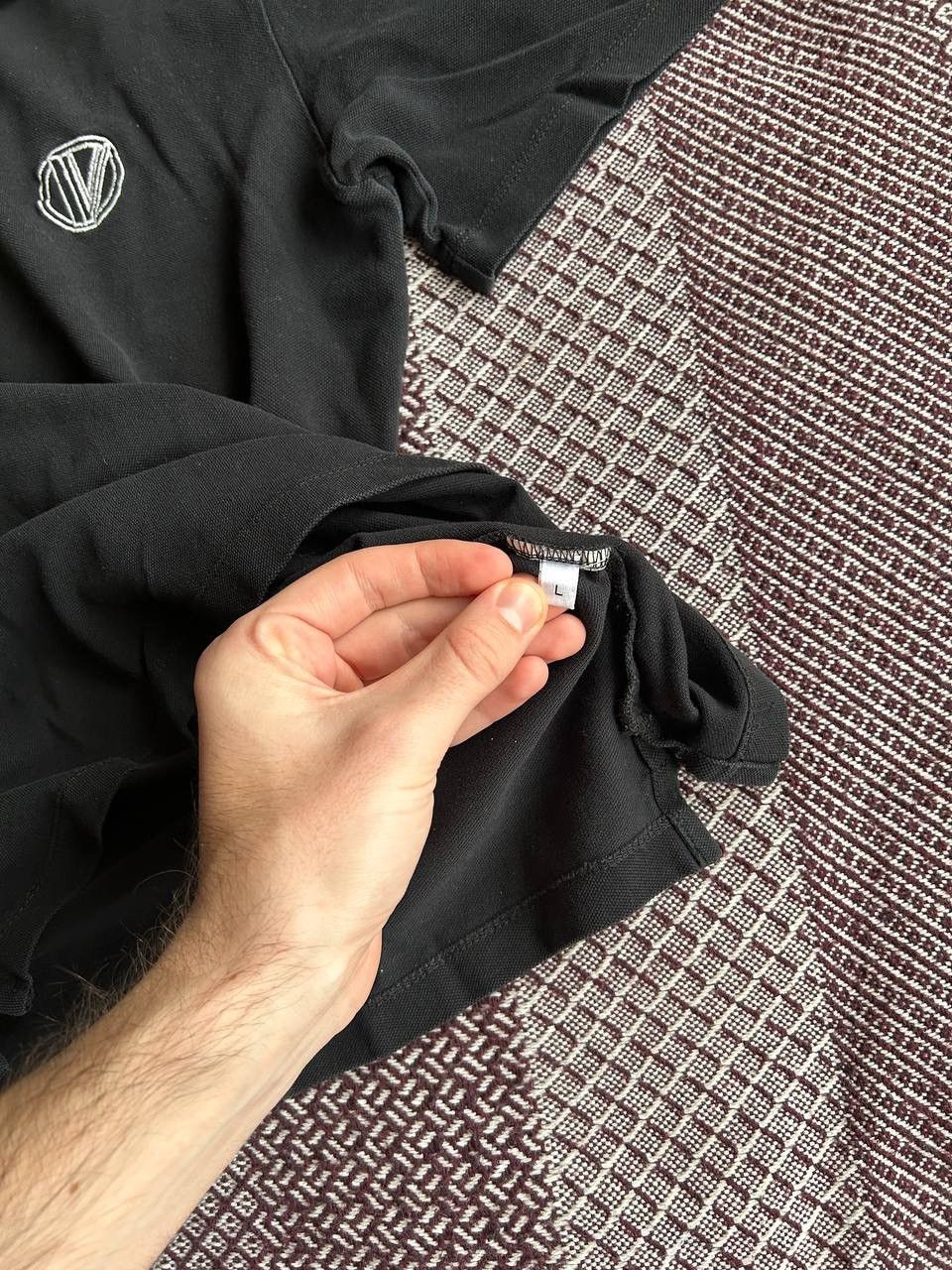 Versace Versace Collection Small Logo Solid Style Polo Shirt Size US L / EU 52-54 / 3 - 6 Thumbnail
