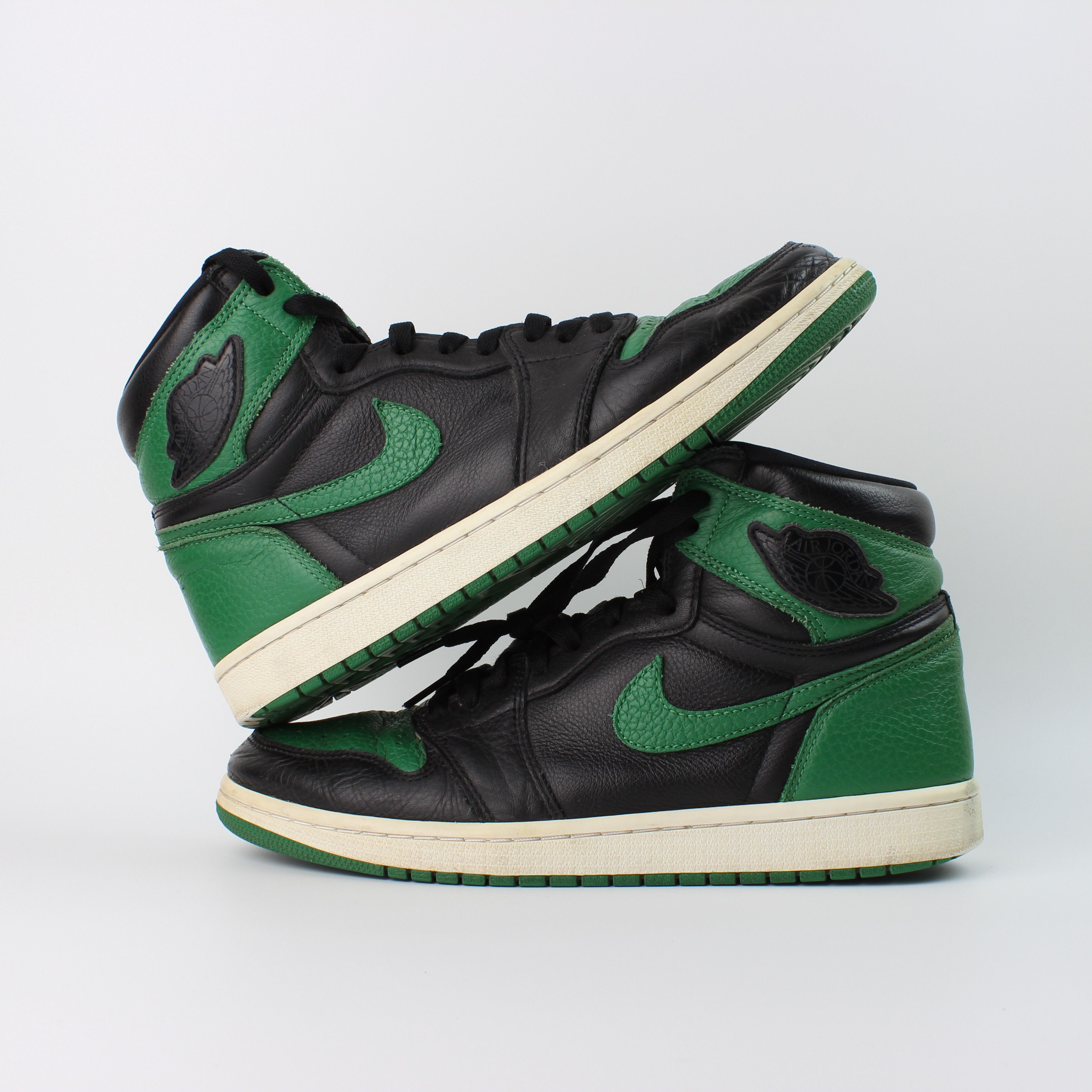 Nike Jordan 1 Retro High OG Pine Green Black 555088-030 Size US 9.5 / EU 42-43 - 5 Thumbnail