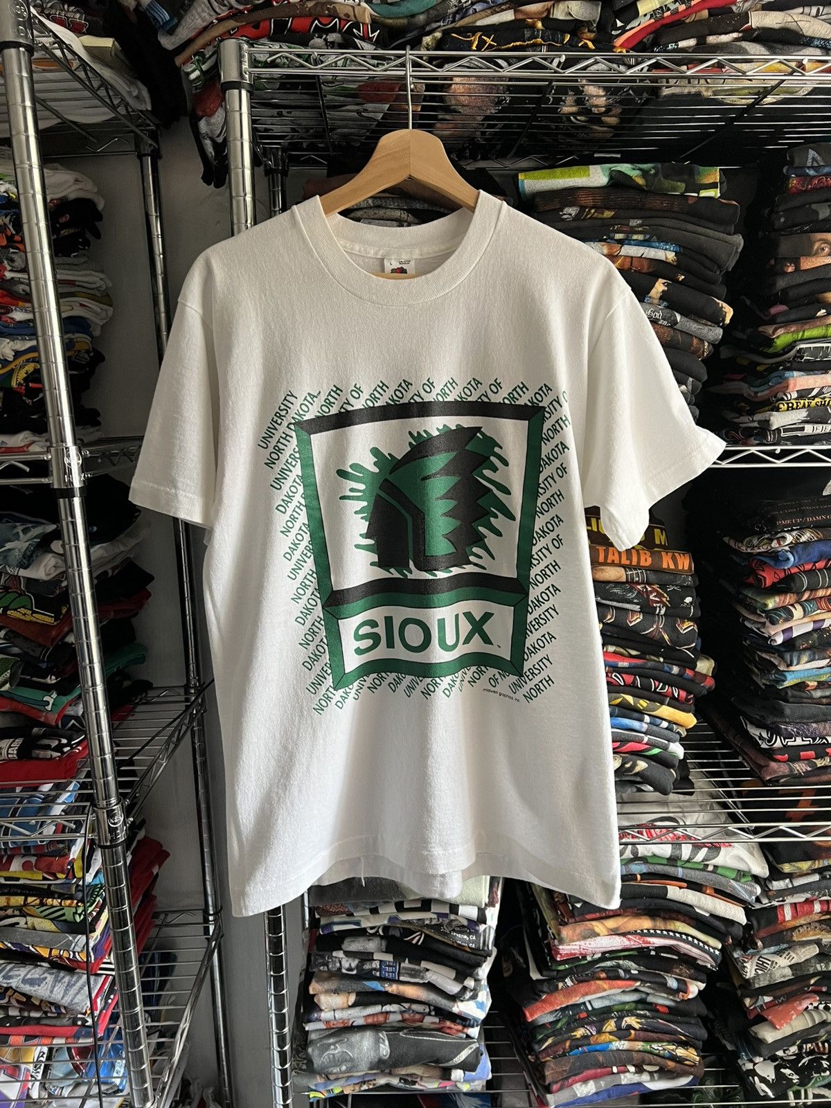 90s Sioux Single Stitch North Dakota University FOTL Tee