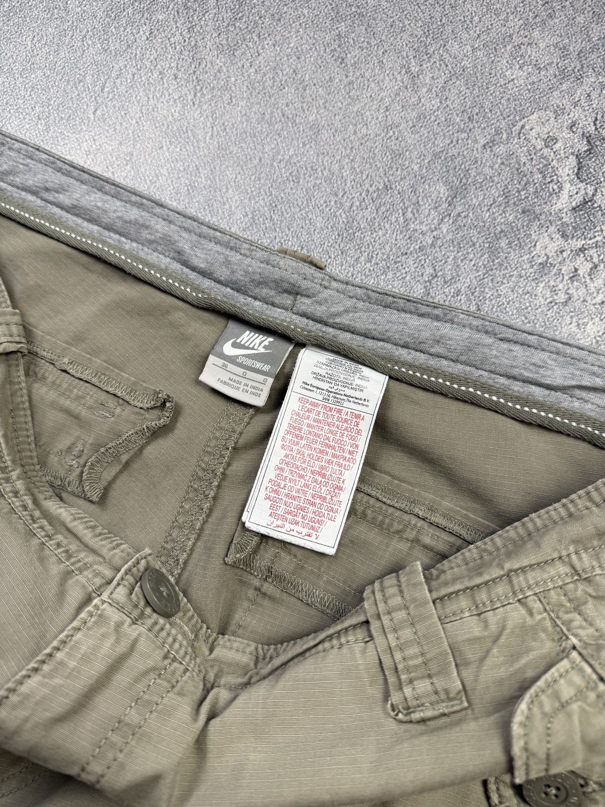 Nike Vintage Nike Cargo Pants Y2K Style Drill Baggy Fit Size US 36 / EU 52 - 9 Thumbnail