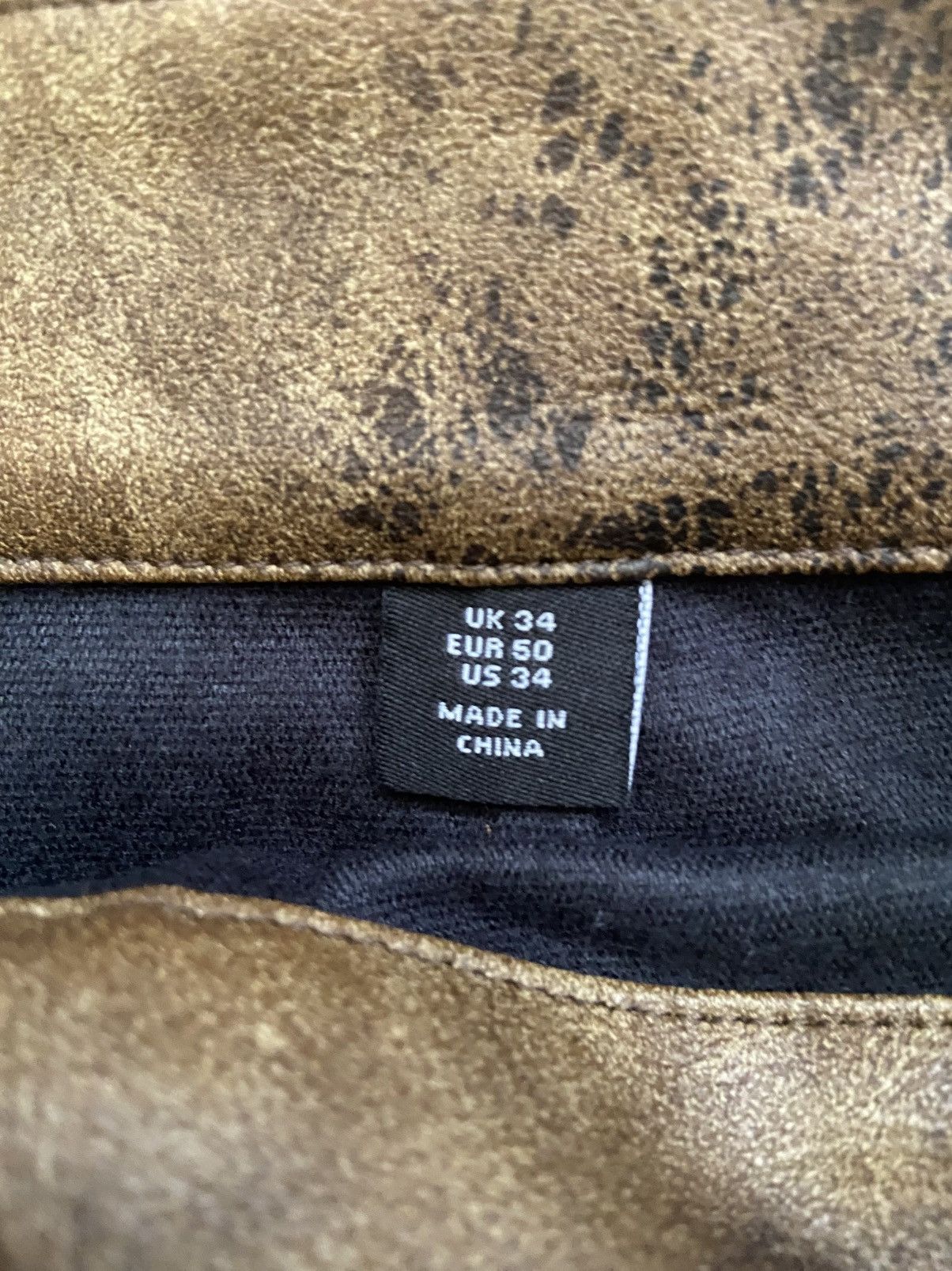 Other Flared leather pants Size US 34 / EU 50 - 3 Thumbnail