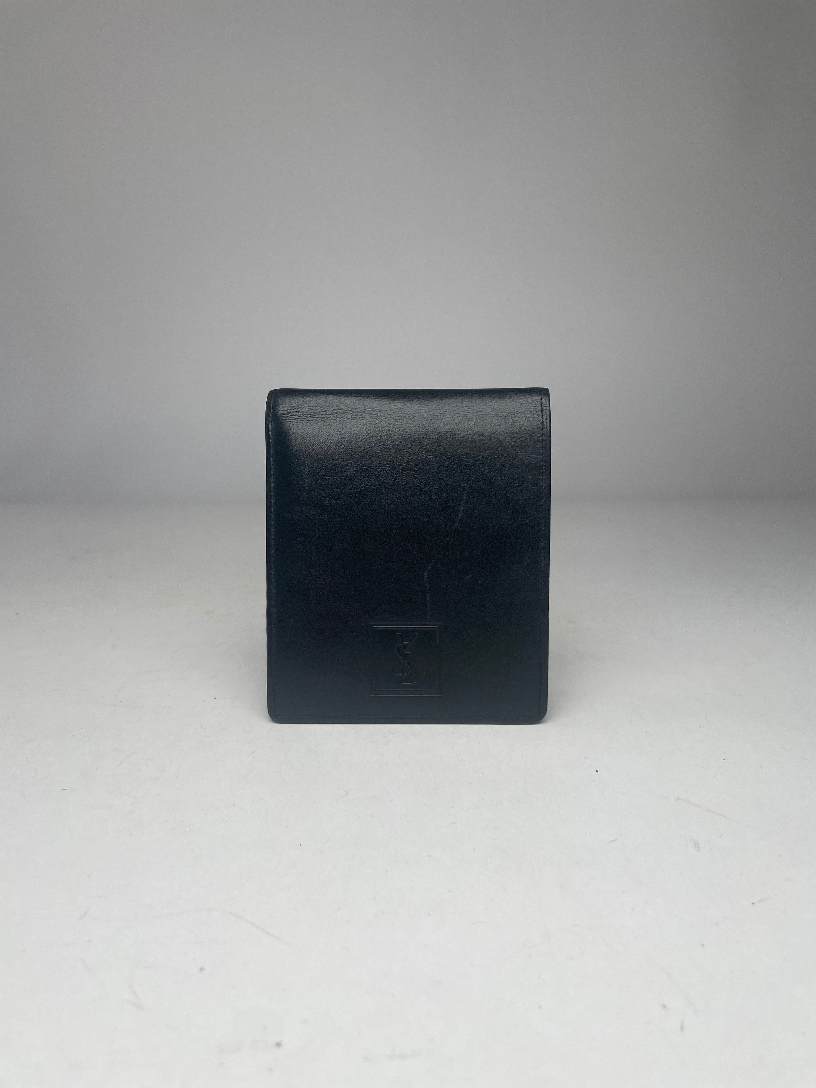 Other Vintage Yves Saint Laurent Leather Card Holder Wallet Black Size ONE SIZE - 1 Thumbnail