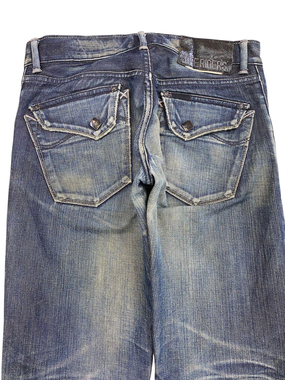 Lee Lee Riders Brand Faded Wash Distress Style Jeans Size US 30 / EU 46 - 11 Thumbnail