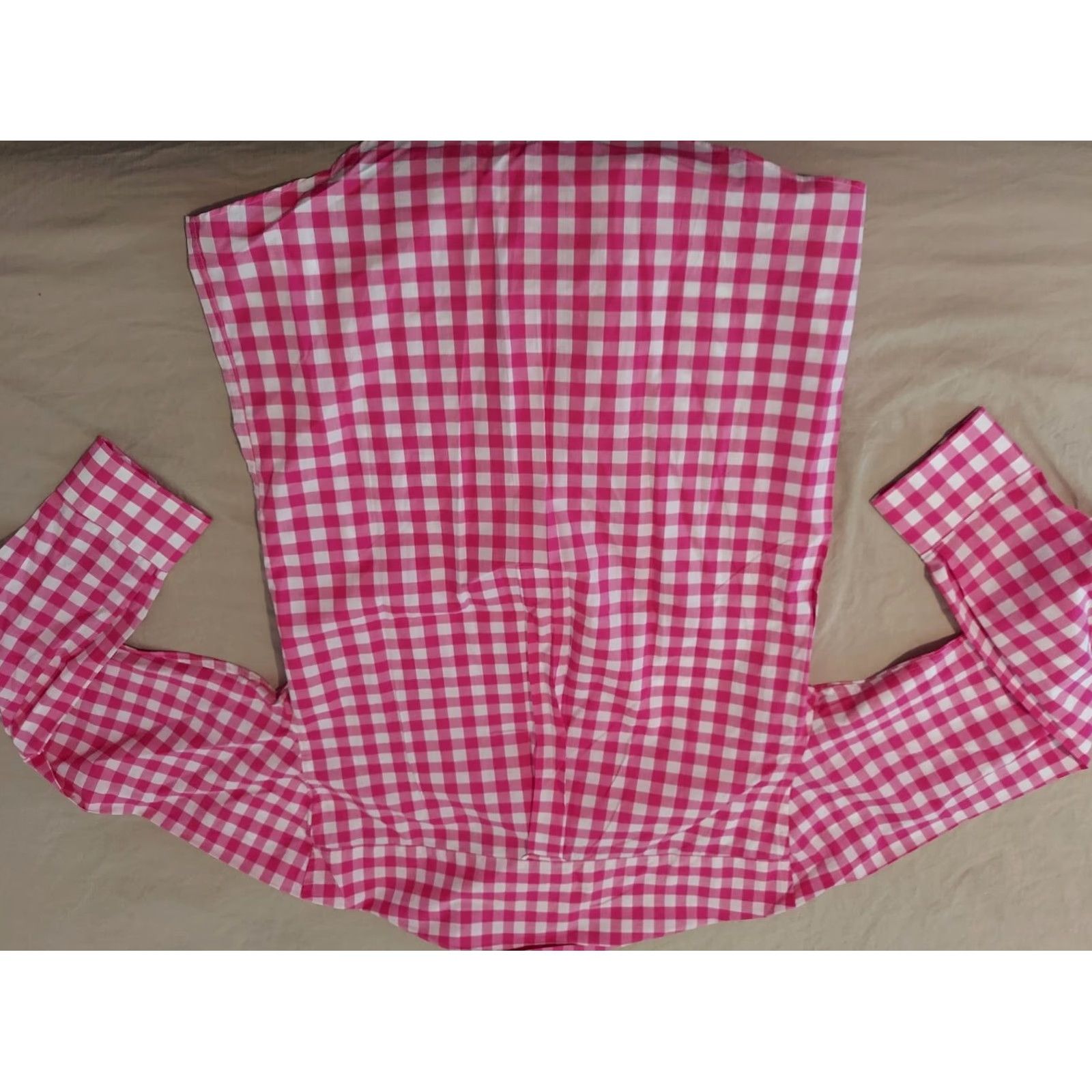 Pinko Cotton Brothers Dress Shirt Mens M Pink Cotton Shirt Size 40R - 5 Thumbnail