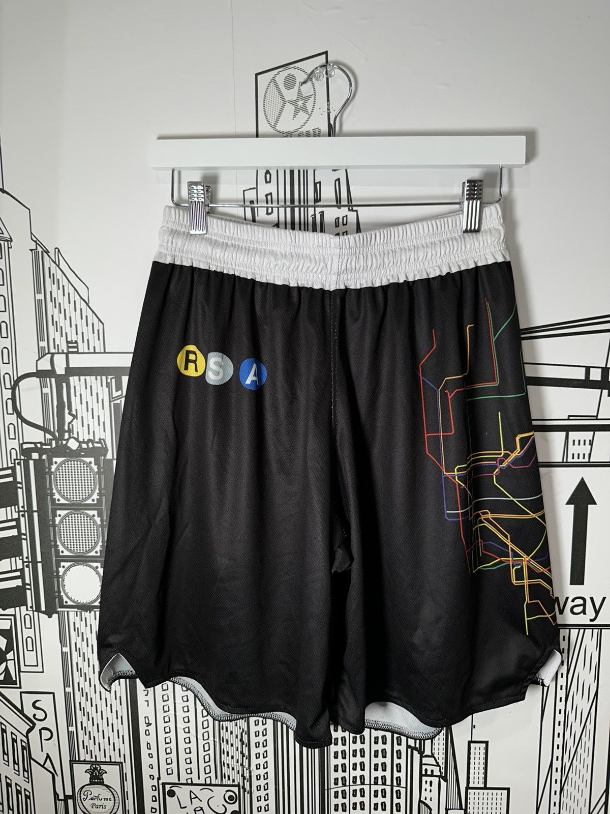 Nike Rsa league basketball shorts Brooklyn nets black large Size US 34 / EU 50 - 1 Thumbnail