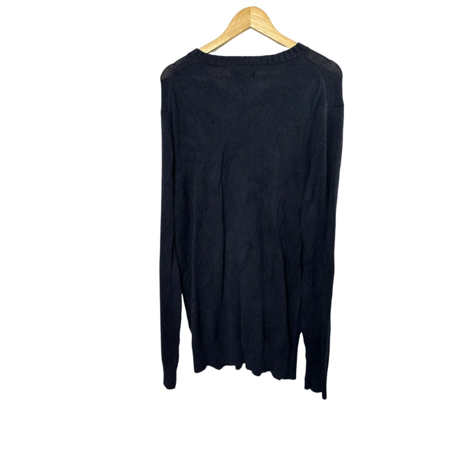 Eddie Bauer Eddie Bauer Blue V-Neck Knit Long Sleeve Sweater Men's XLT Size US XL / EU 56 / 4 - 5 Thumbnail