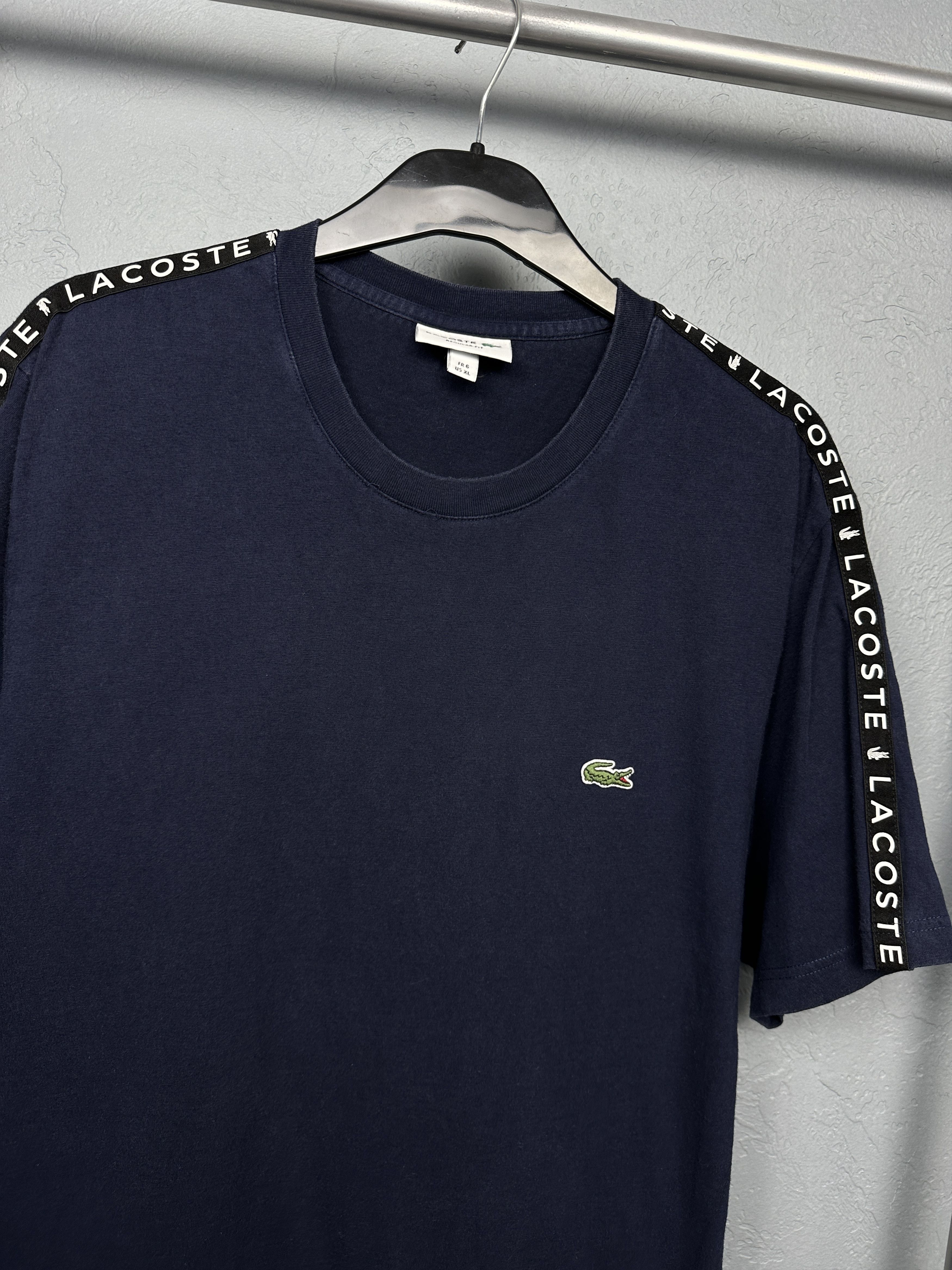 Lacoste Lacoste Mens T-Shirt Size US XL / EU 56 / 4 - 2 Thumbnail