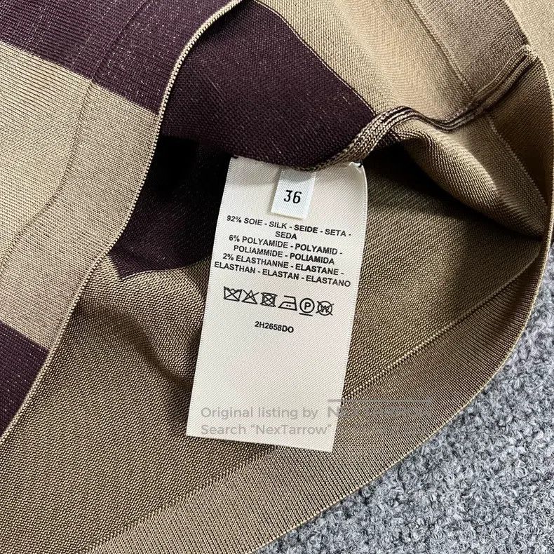 Hermes Hermes Colorblocked Striped Silk Crewneck Knit Size XS / US 0-2 / IT 36-38 - 6 Thumbnail