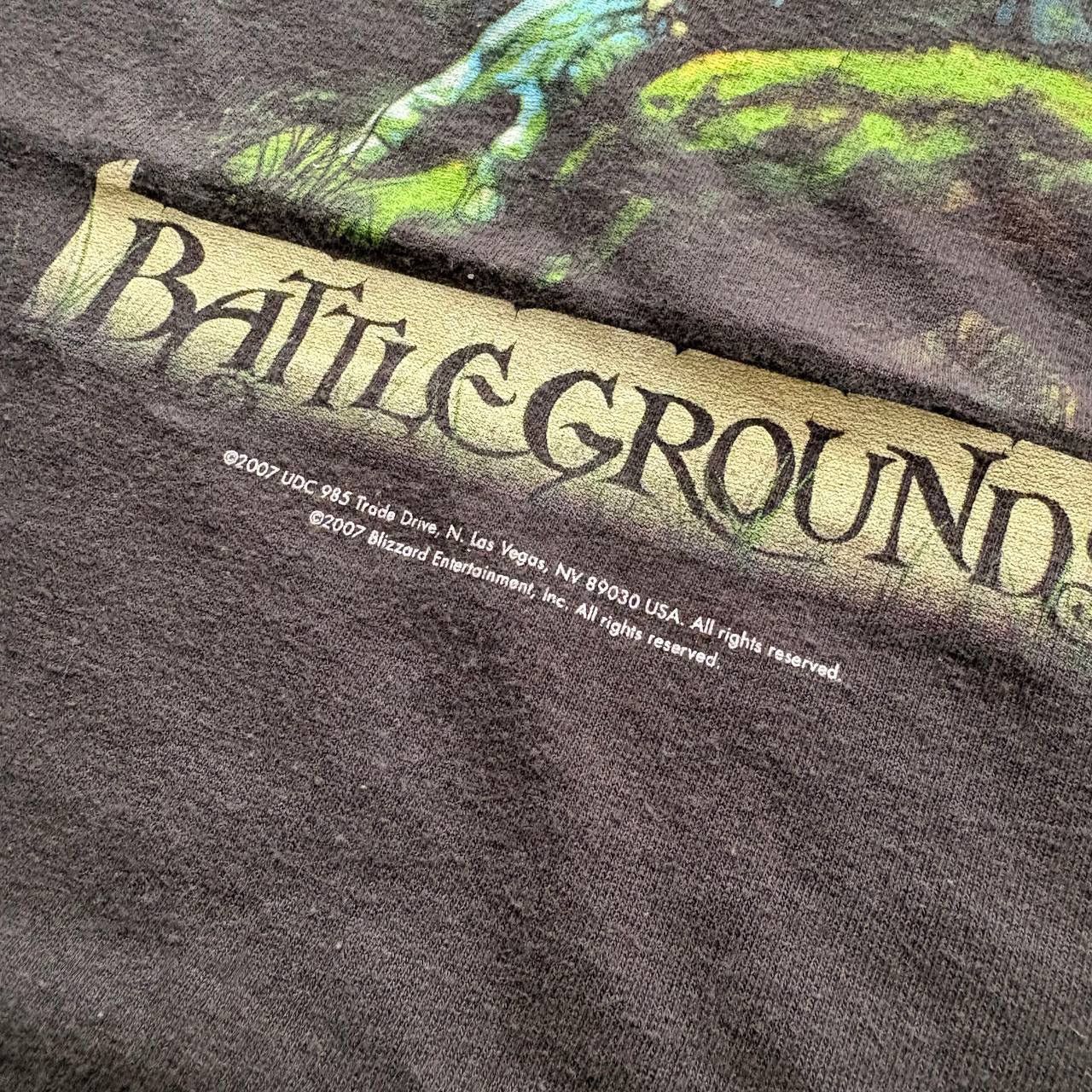 Vintage Vintage 2007 Warcraft Battlegrounds Blizzard Entertainment Size US L / EU 52-54 / 3 - 5 Thumbnail