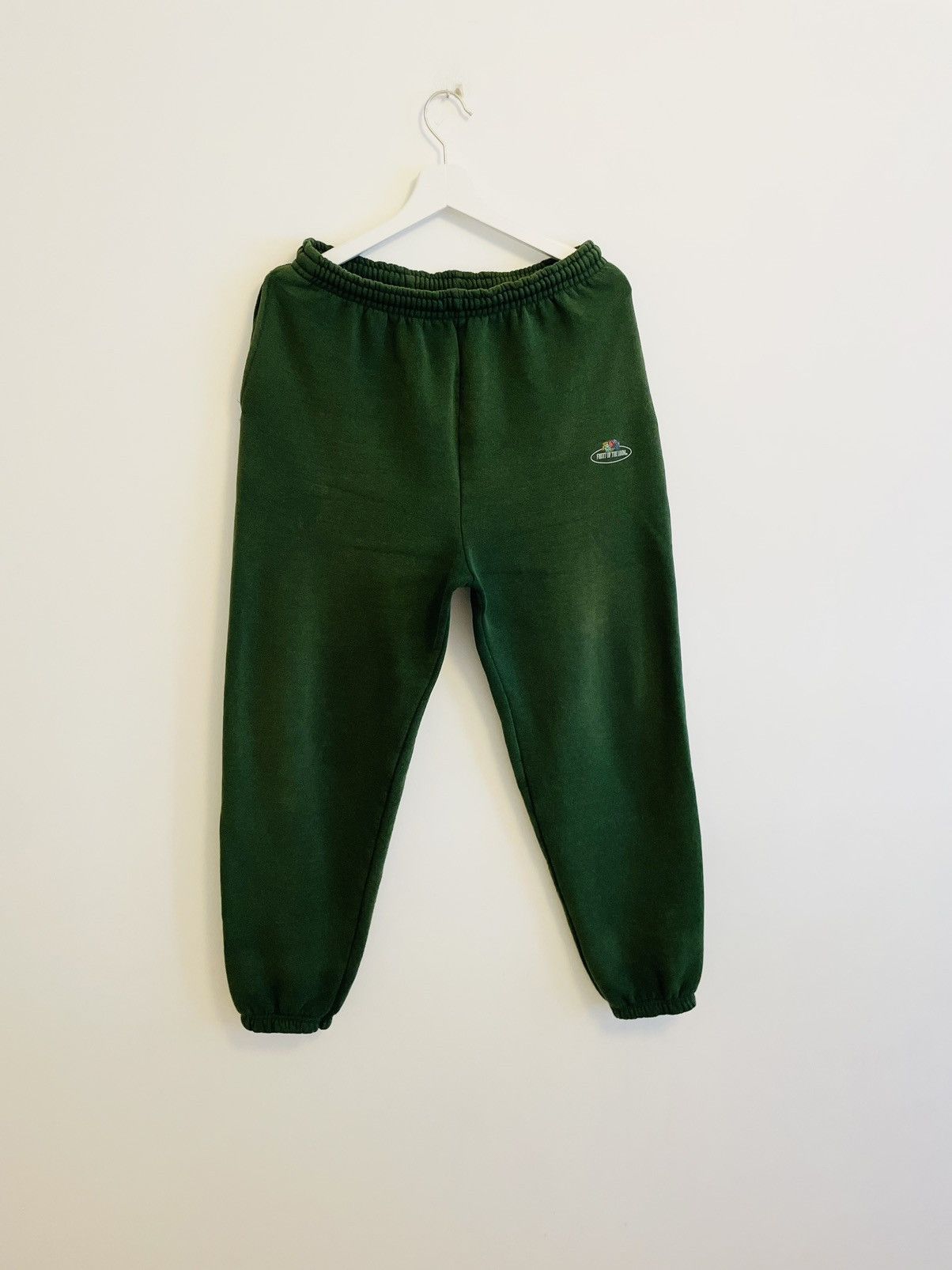 Fruit Of The Loom Human Made Vintage Vintage Fruit of the Loom Green Sweatpants Size M L Grailed