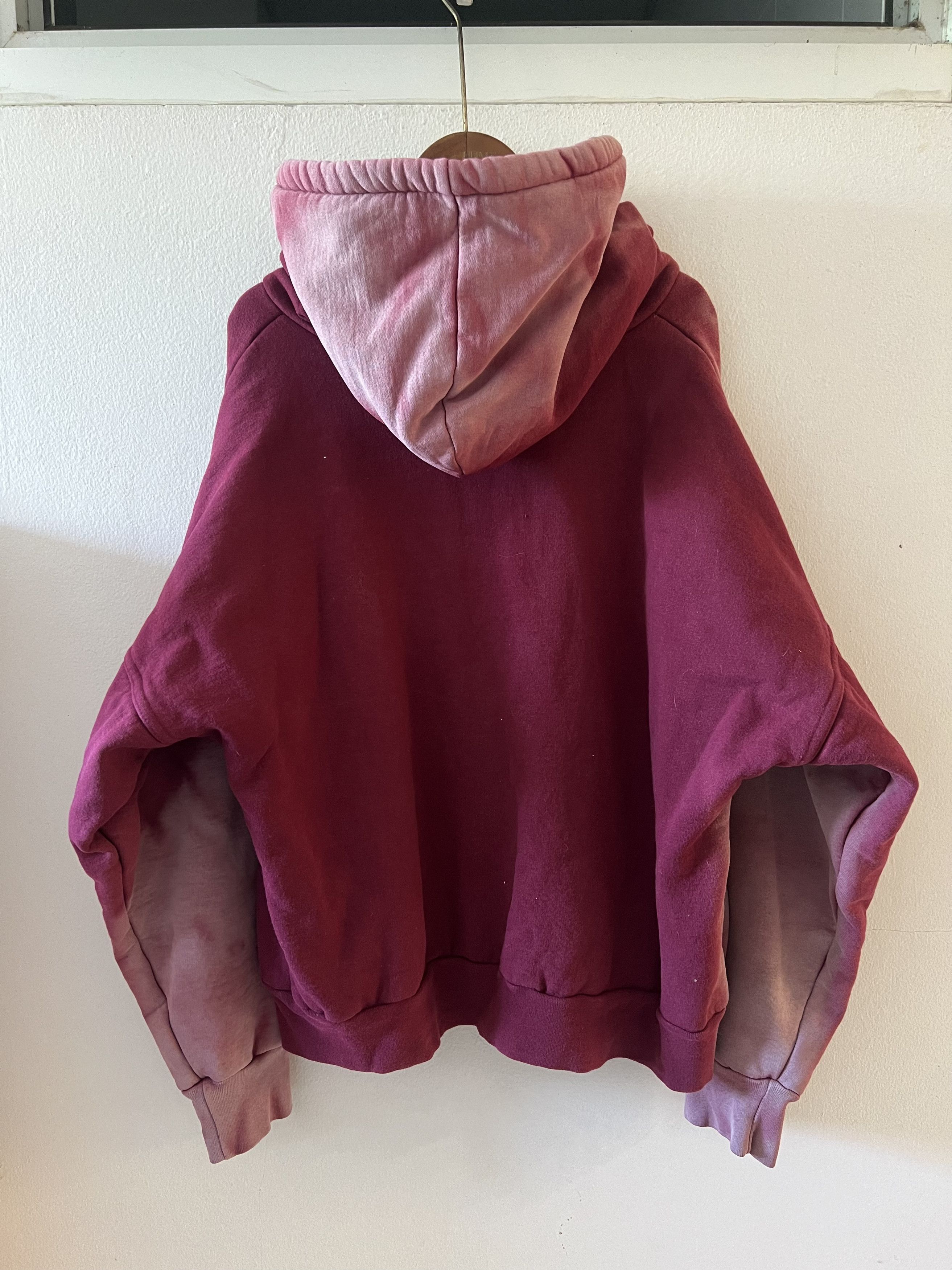 Vintage THERMAL LINED FADED VINTAGE HOODIE DISTRESSED GRUNGE Size US XL / EU 56 / 4 - 8 Thumbnail