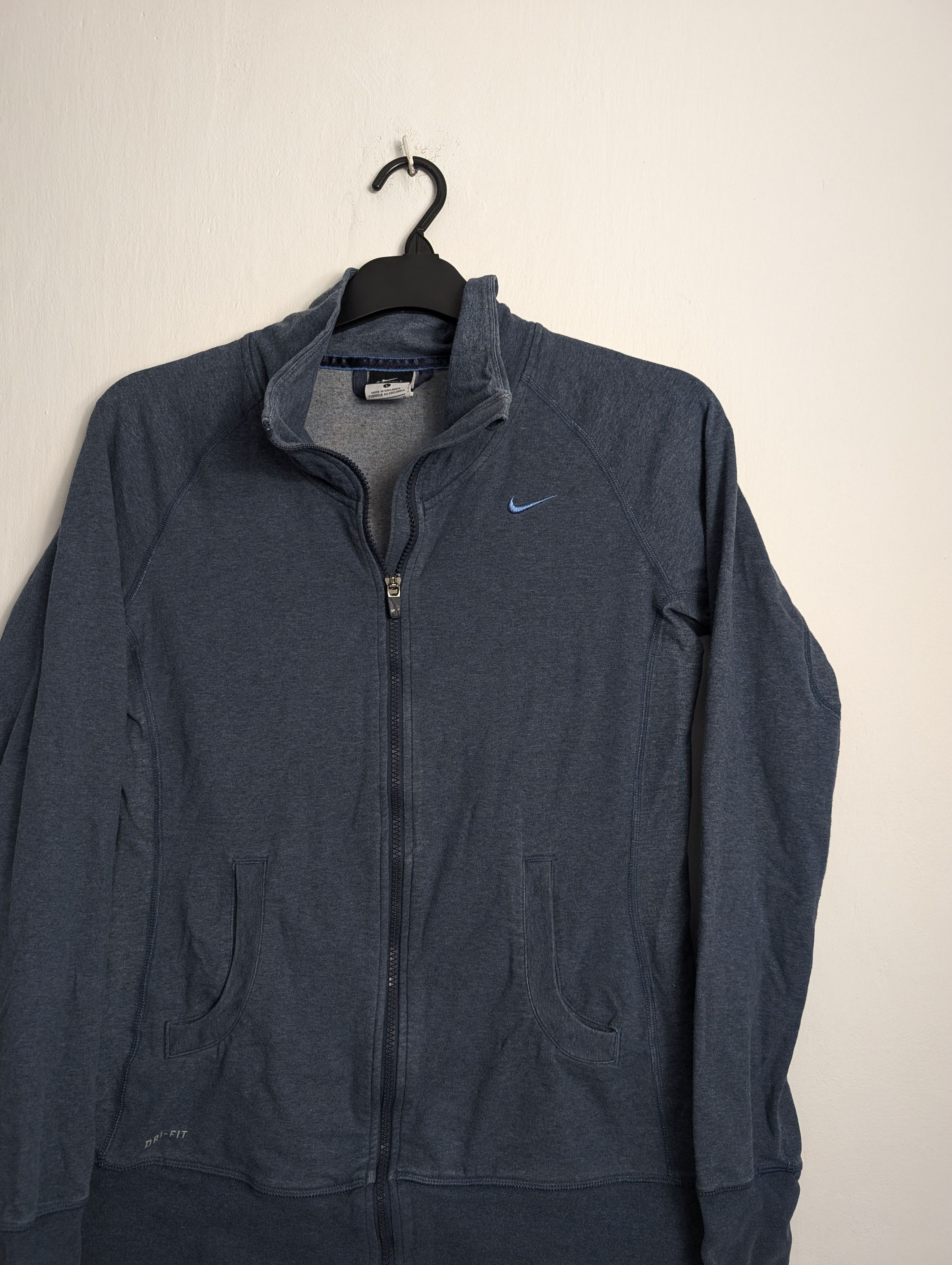 Nike Nike Zip Hoodie Sportswear Gym Dri-Fit Size L / US 10 / IT 46 - 2 Thumbnail