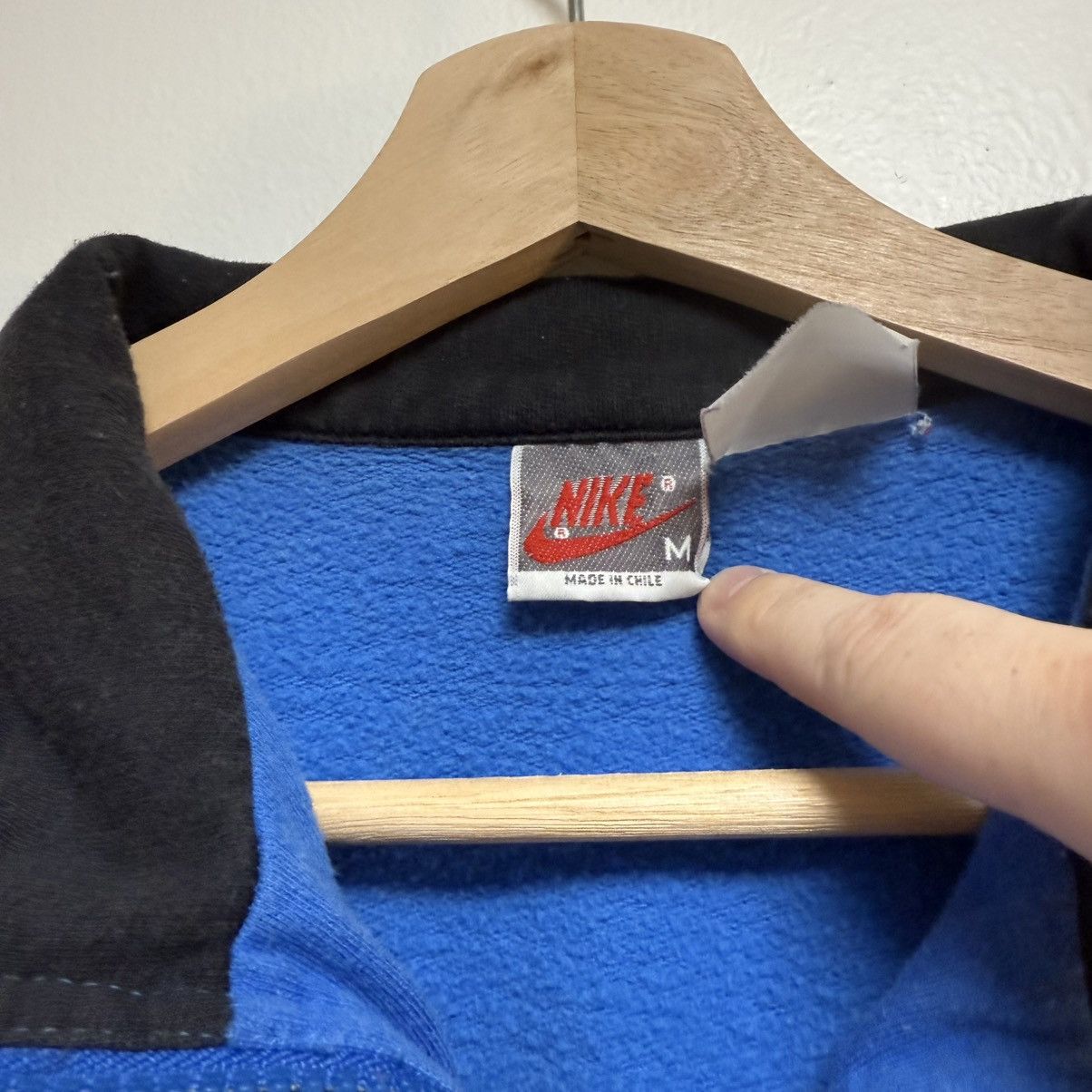 Nike × Vintage Nike Vintage Half Zip Sweatshirt Medium Size US M / EU 48-50 / 2 - 4 Thumbnail