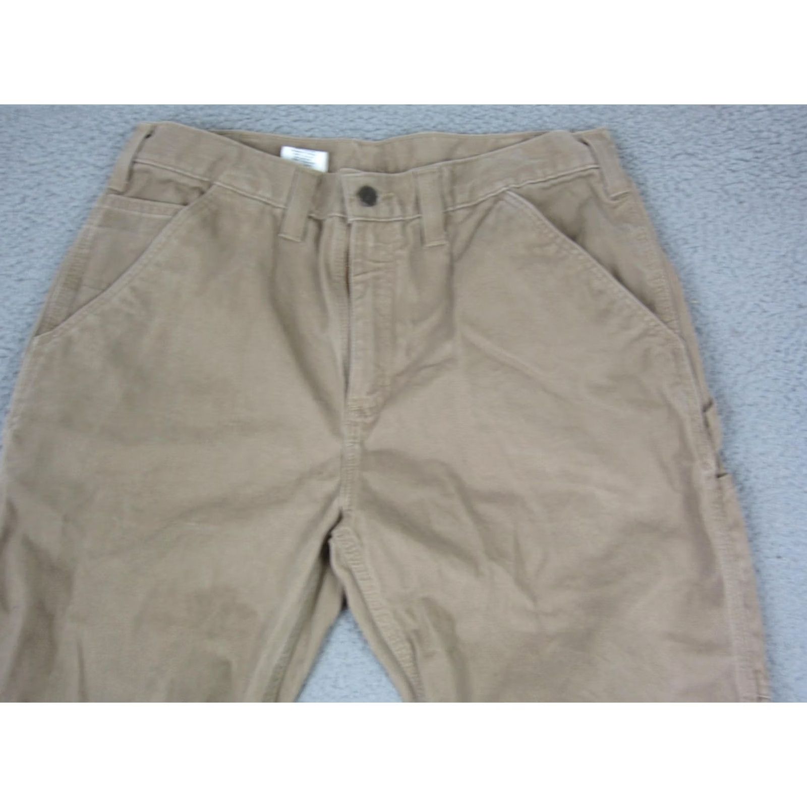 Carhartt Carhartt Pants Mens 36x34 Brown Relaxed Fit Straight Twill Workwear Pants Size US 36 / EU 52 - 6 Thumbnail