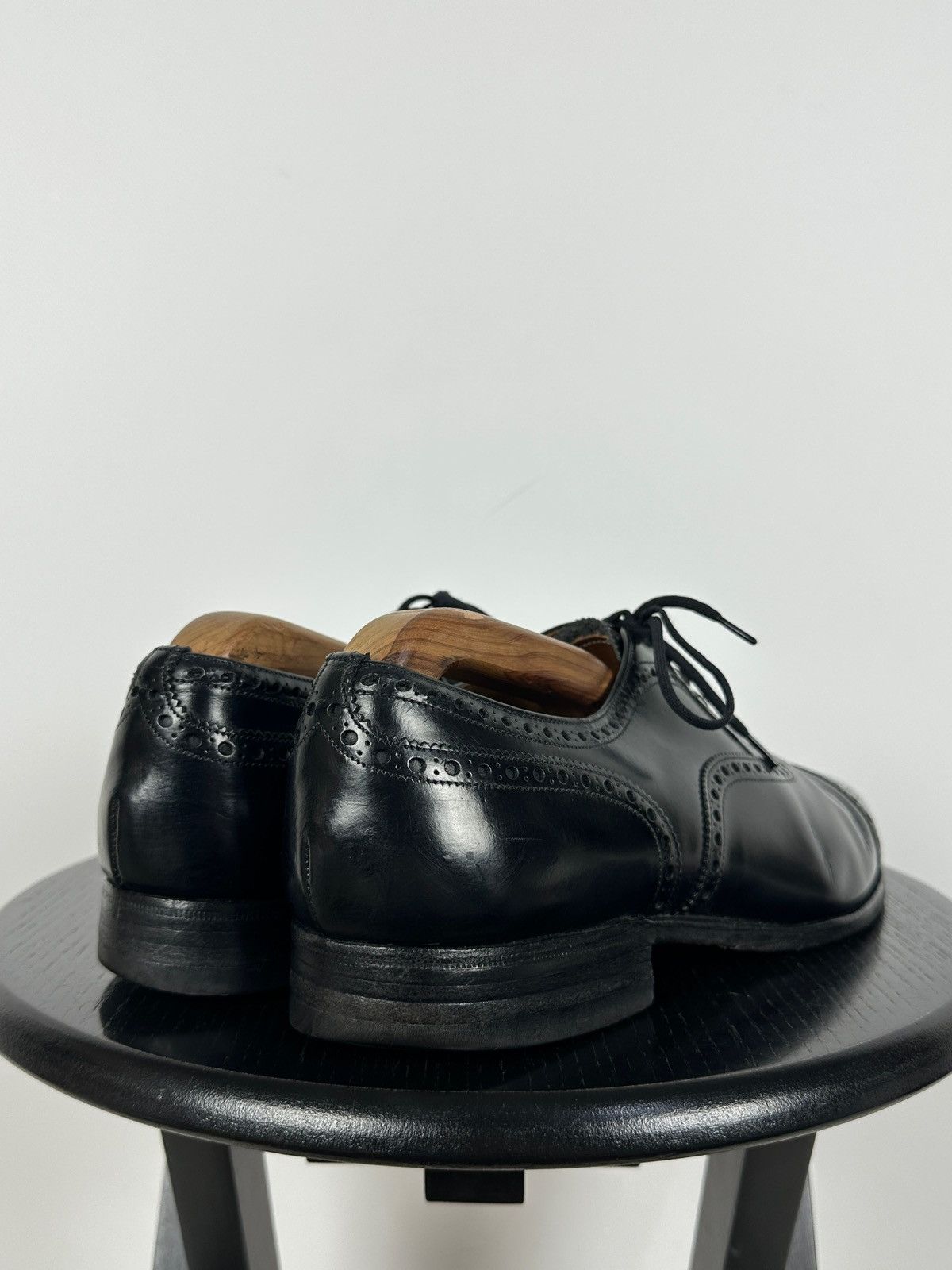 Church's Church’s Black Leather Oxford Brogue Dress England Shoes Size US 9.5 / EU 42-43 - 6 Thumbnail