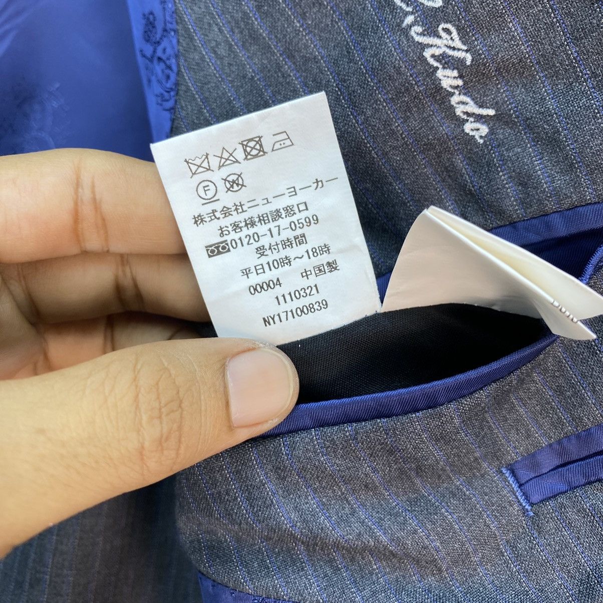 Ermenegildo Zegna 🫶 Vintage Ermenegildo Zegna Checked Jacket Size US M / EU 48-50 / 2 - 4 Thumbnail