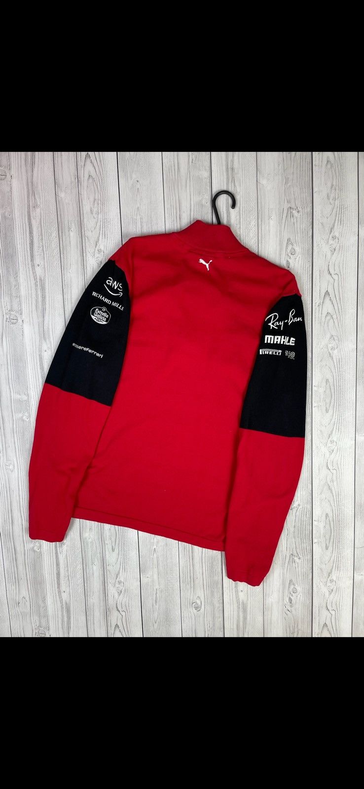 Puma Vintage Puma Ferrari Shell racing sweatshirt size XL logo Size US XL / EU 56 / 4 - 5 Thumbnail