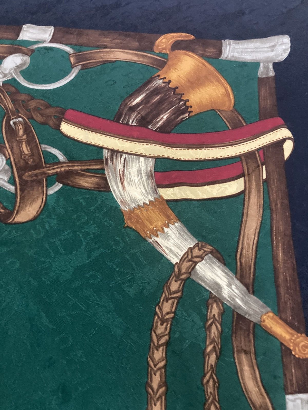 Ralph Lauren Vintage Ralph Lauren Silk Scarf Equestrian Italy Size ONE SIZE - 4 Thumbnail