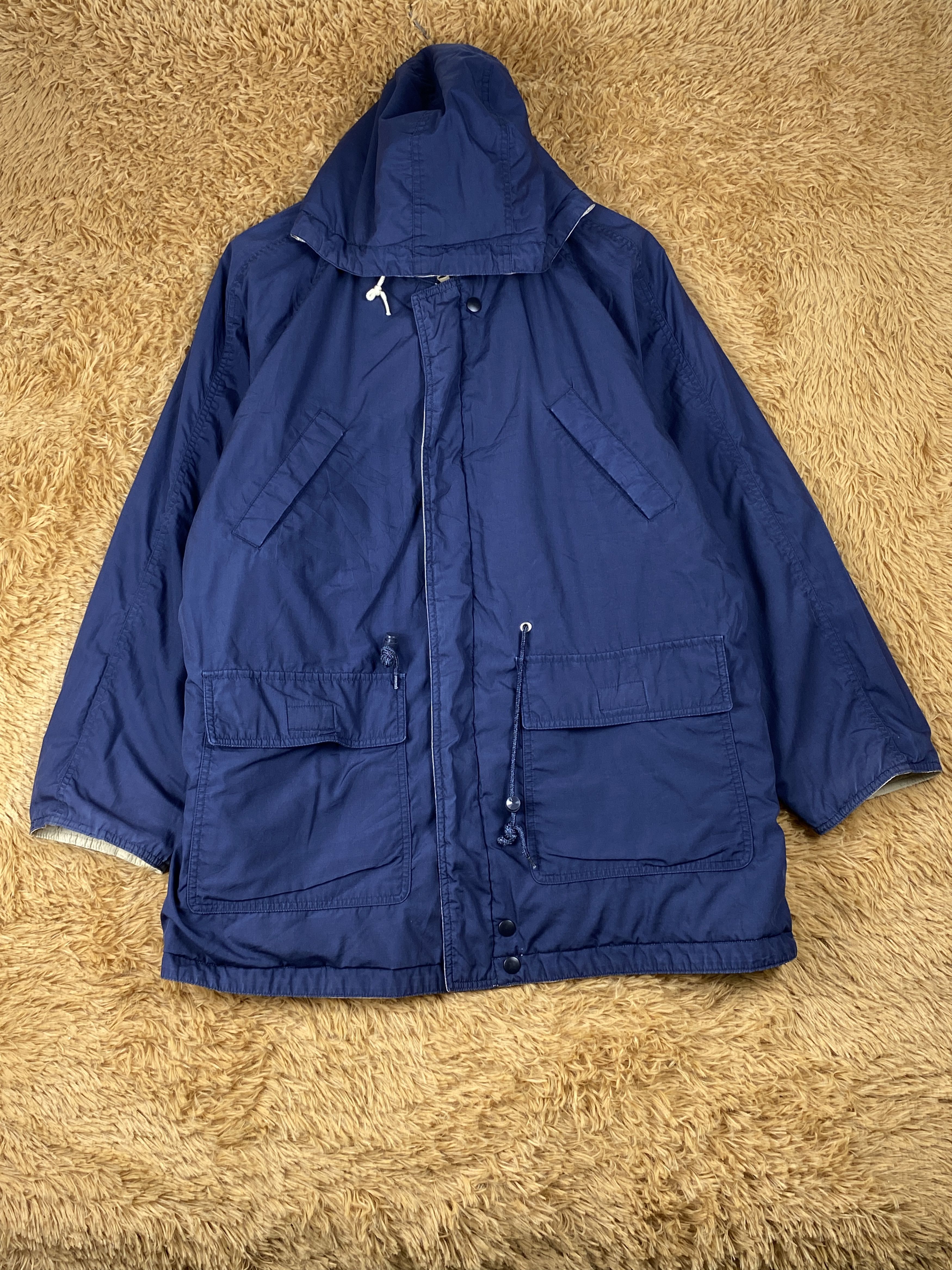 Japanese Brand Vintage Mikebirnies Hoodie Reversible Jacket J1851 Size US L / EU 52-54 / 3 - 6 Thumbnail