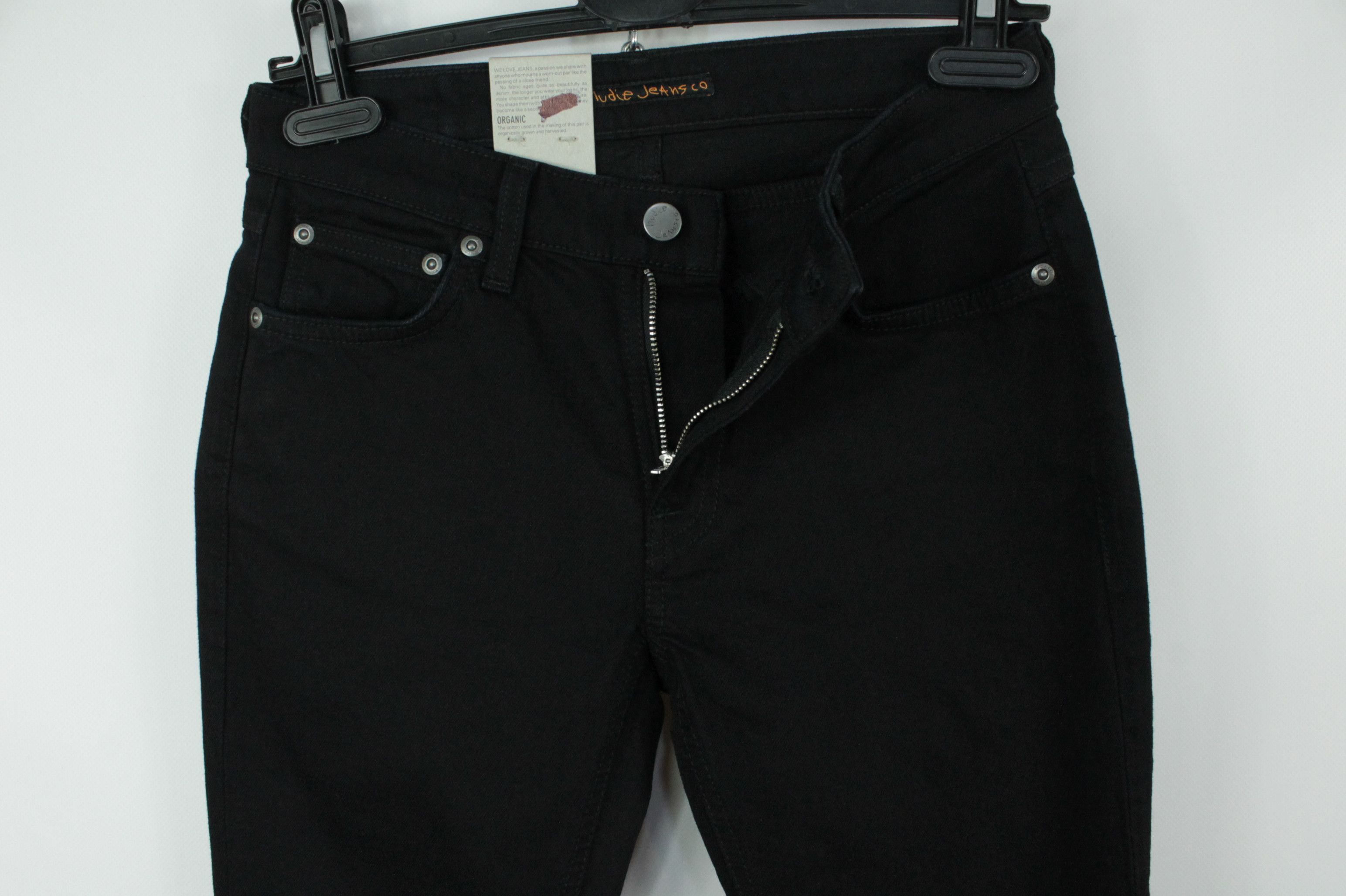 Nudie Jeans Nudie Jeans Skinny Lin Black Black Skinny Fit Women's Jeans Size 27" / US 4 / IT 40 - 5 Thumbnail