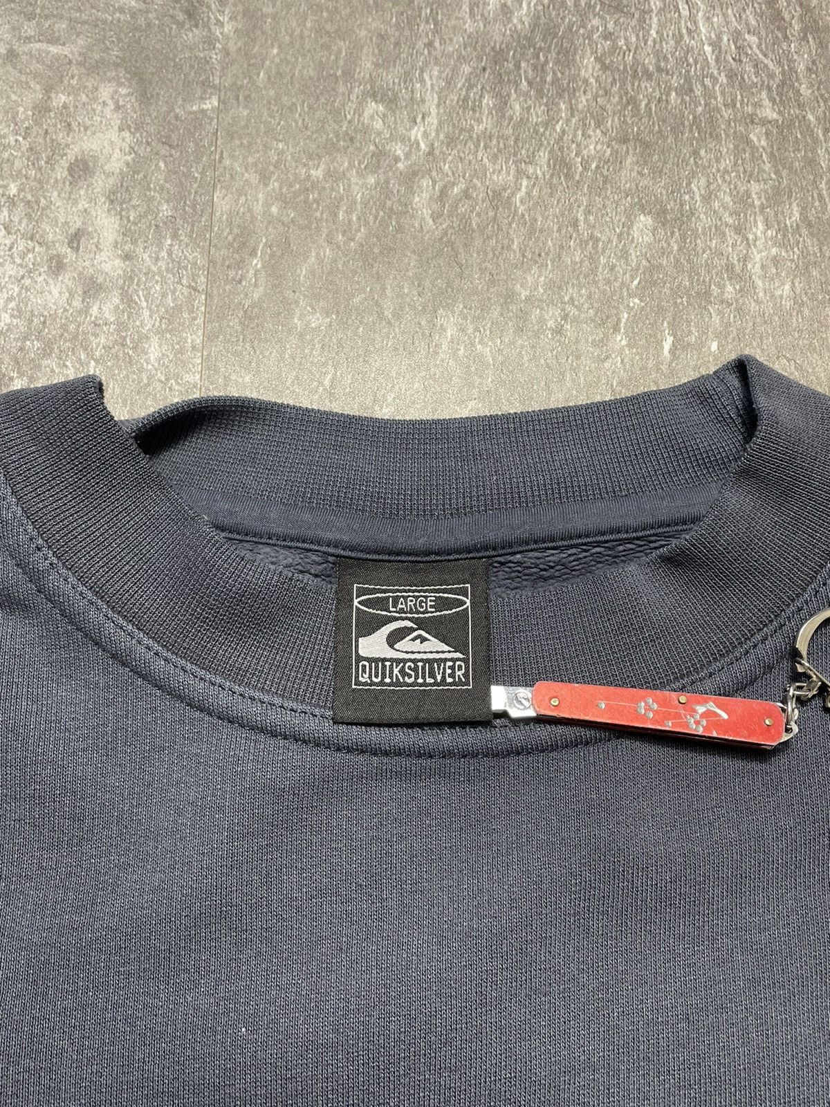 Quiksilver Quiksilver Vintage Sweatshirt Big Logo Y2K 90s Surf Size US L / EU 52-54 / 3 - 9 Thumbnail