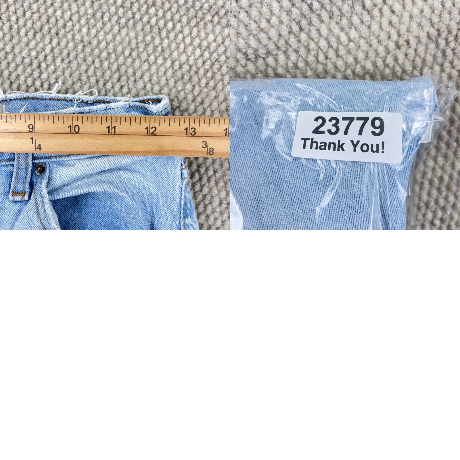Abercrombie & Fitch VINTAGE Abercrombie & Fitch Mom Jeans Women 0 25 High Rise Distressed Light Blue 25x26 5-Pocket Denim Jeans Mens Womens Boys Girls Size 25" / US 0 / IT 36 - 9 Thumbnail