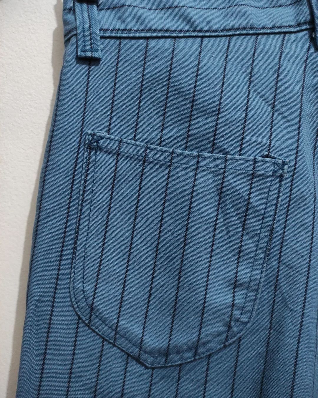 Lee Vintage 1960s Lee Striped Bell Bottom Flared Jeans Size US 29 - 11 Thumbnail