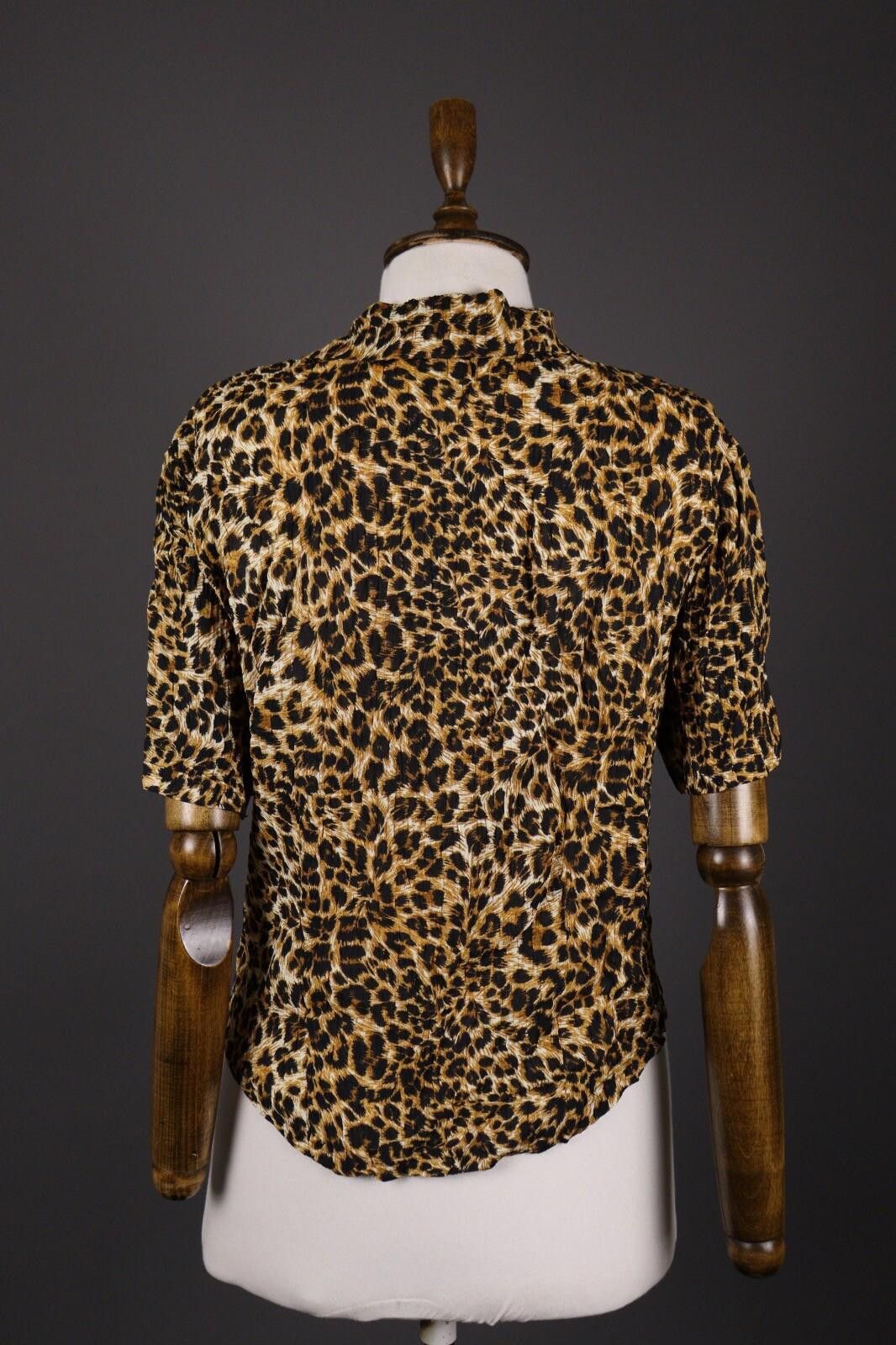 Nanushka Nanushka Leopard Print Top Button Down Blouse Shirt Size M Size M / US 6-8 / IT 42-44 - 5 Thumbnail