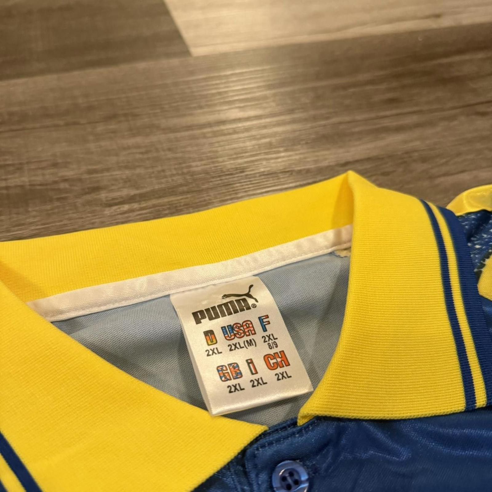 Puma Vintage puma Parma AC Italy parmalat soccer jersey 90s XXL Size US XXL / EU 58 / 5 - 7 Thumbnail